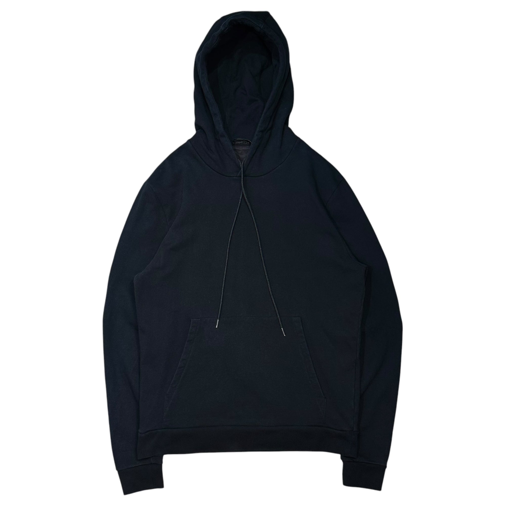PRADA(プラダ) 2021SS Cotton Fleece Hoodie コットン フリース フーディー SJN265 M ブラック プルオーバーパーカー