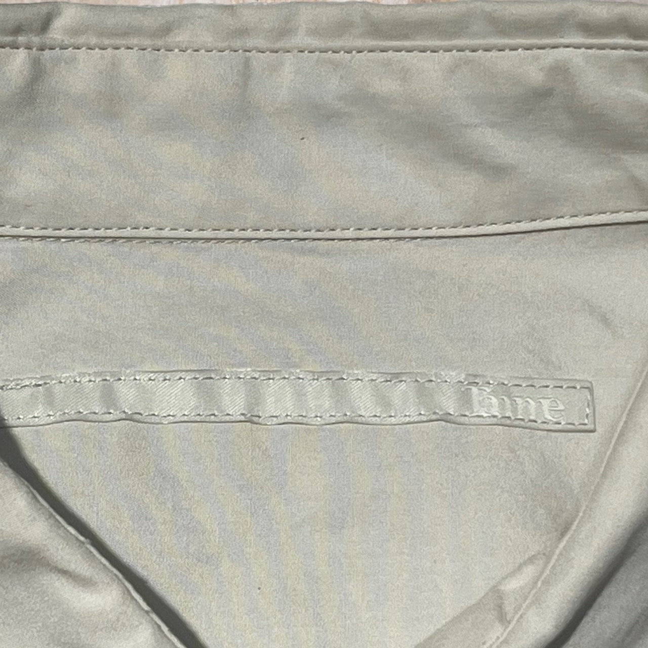 Tamme(タム) T.T S/S SHIRT/ポケットドッキング切替半袖シャツ 22SS0022 ベージュ