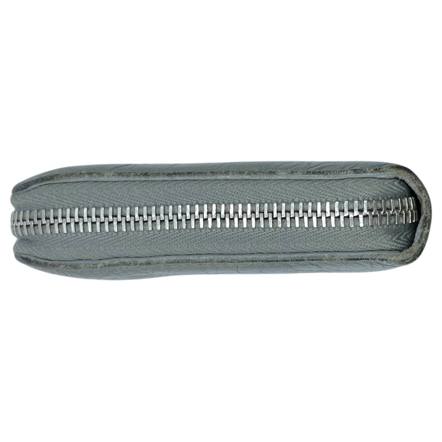 BALENCIAGA(バレンシアガ) round zip long wallet ラウンドジップ 長財布 グレー