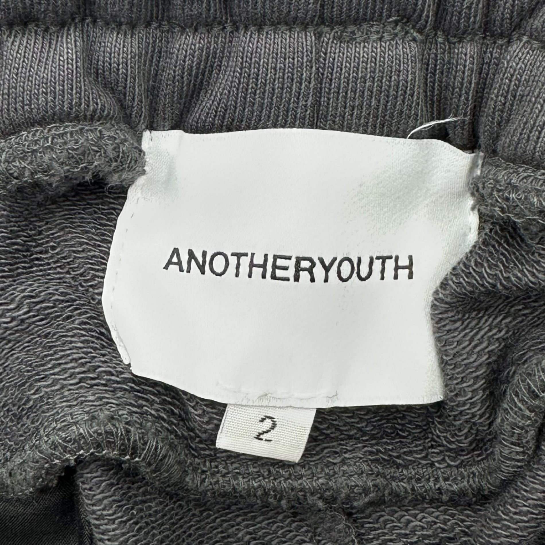 ANOTHERYOUTH(アナザーユース) Double-Waist Baggy Sweatpants ダブル ウエスト バギー スウェット パンツ 2 グレー