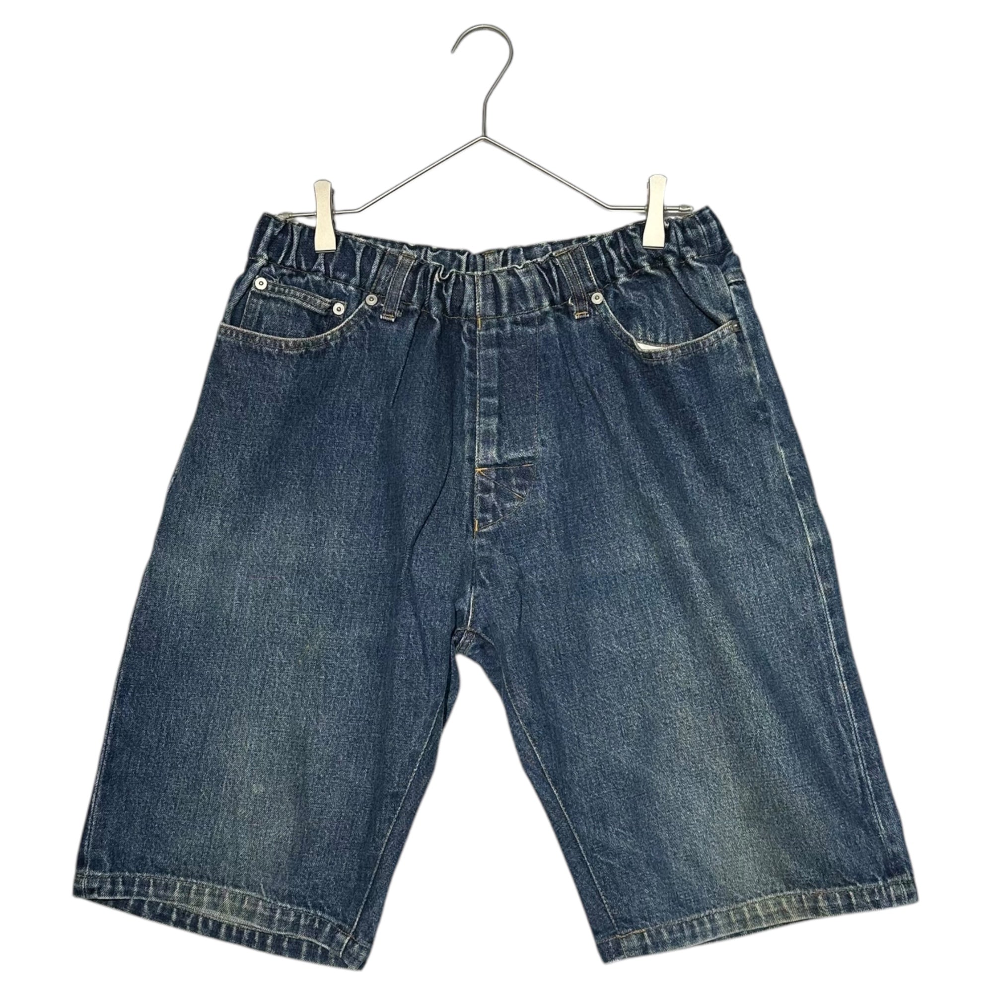 GOODENOUGH(グッドイナフ) 90's Denim Half Shorts Pants 90年代 デニム ハーフ パンツ L インディゴ