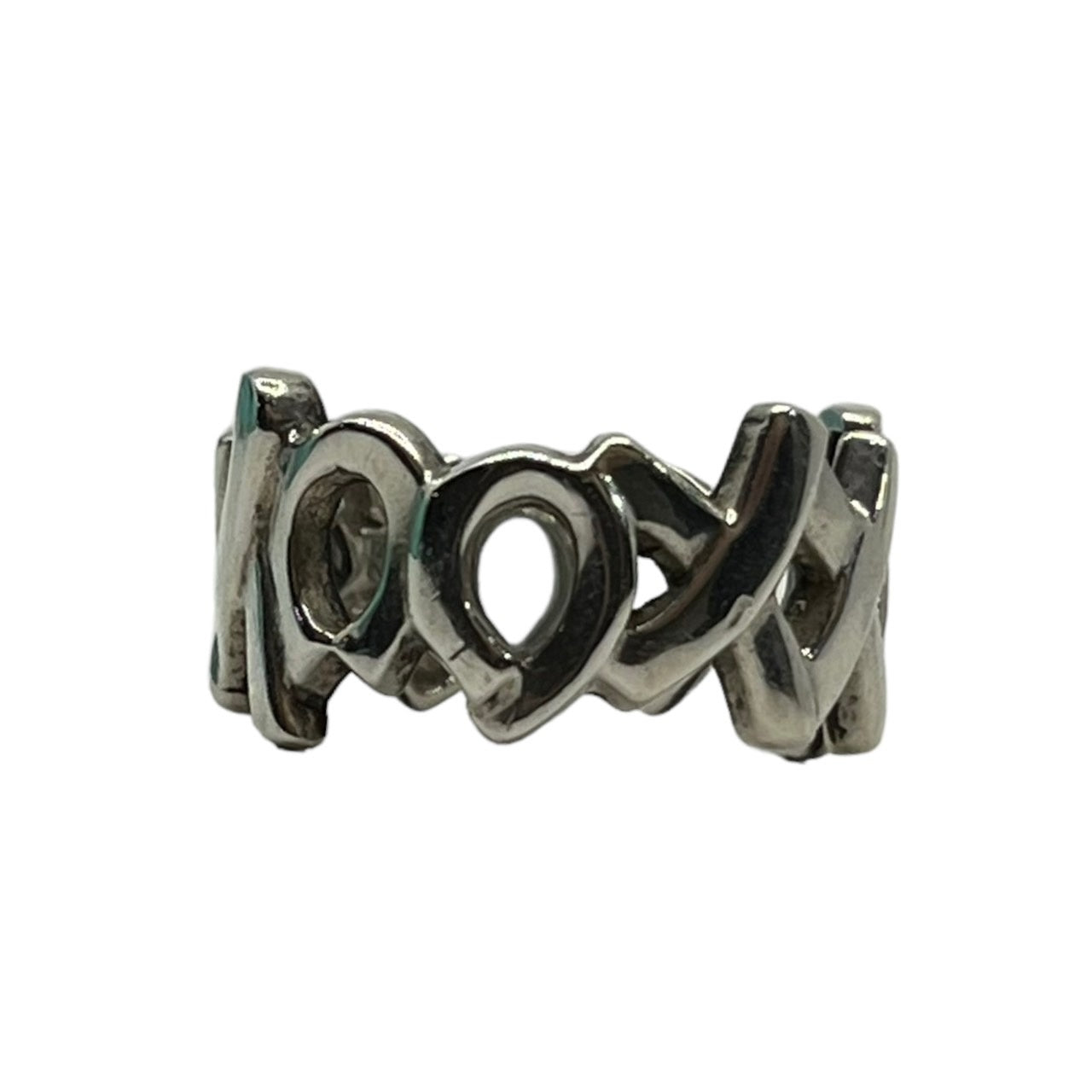 TIFFANY & CO.(ティファニー) Paloma Picasso Love & Kiss Ring パロマ・ピカソ ラブ&キス リング 9号 シルバー silver925