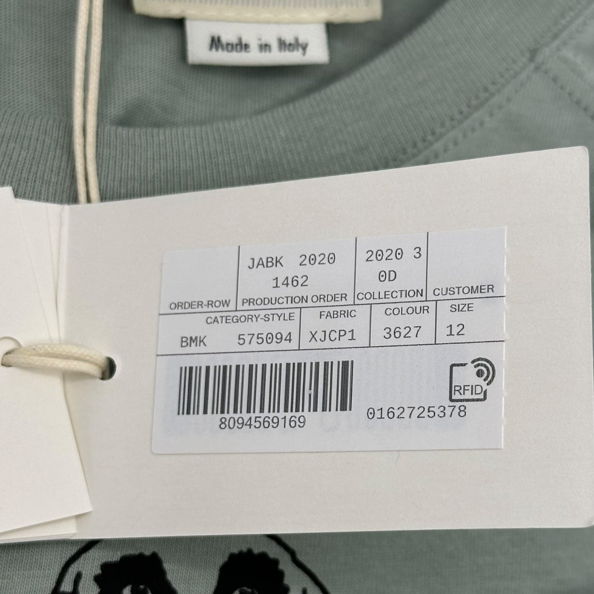 GUCCI(グッチ) Guccheese Monster Print T-Shirt in ミーヤキャット ネズミ プリント Tシャツ 575094 kids12(レディースXS程度) ミント