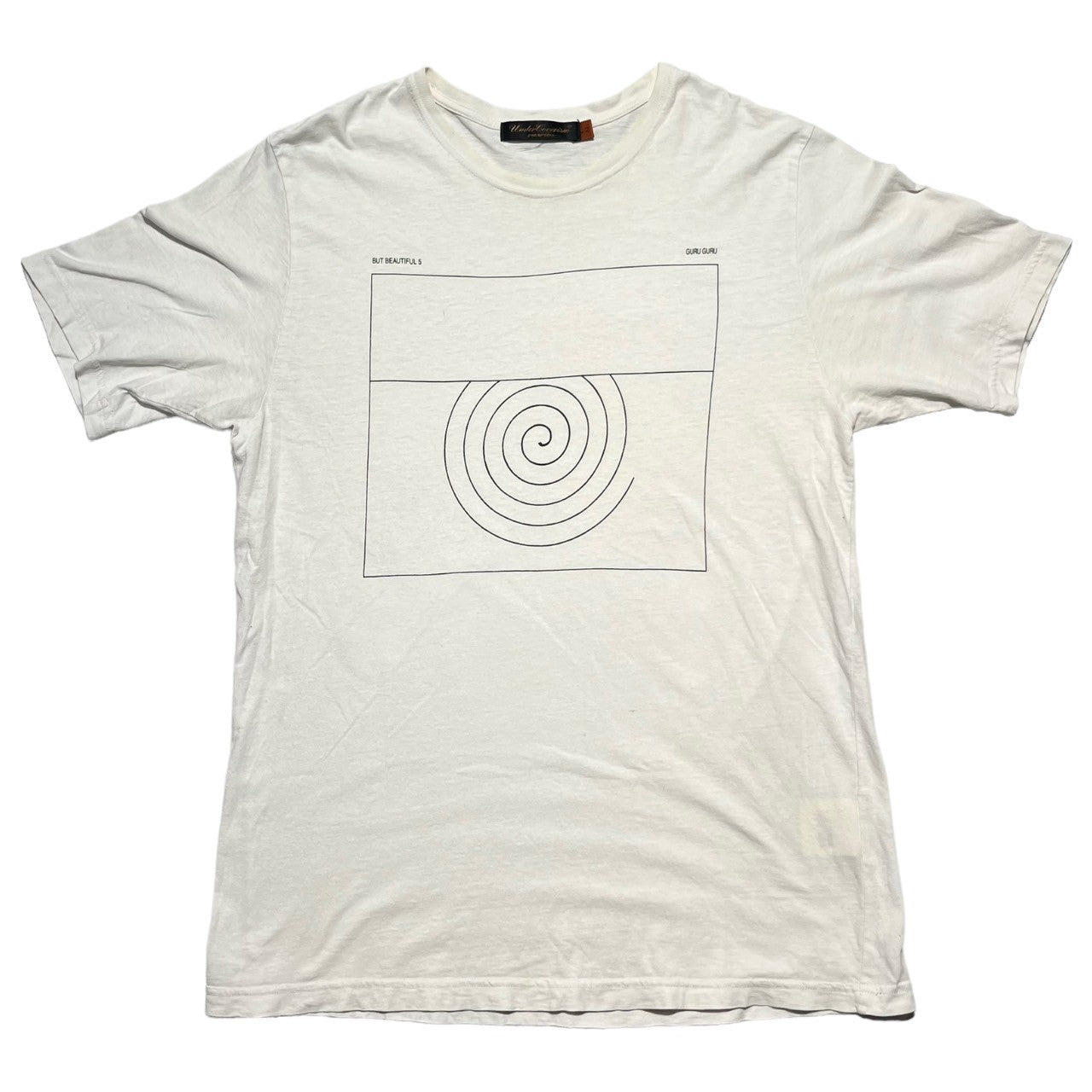 UNDERCOVERISM(アンダーカバイズム) 06AW GURUGURU期 BUT BEAUTIFUL5 T-SHIRT グルグル  バットビューティフル Tシャツ 2(M) ホワイト