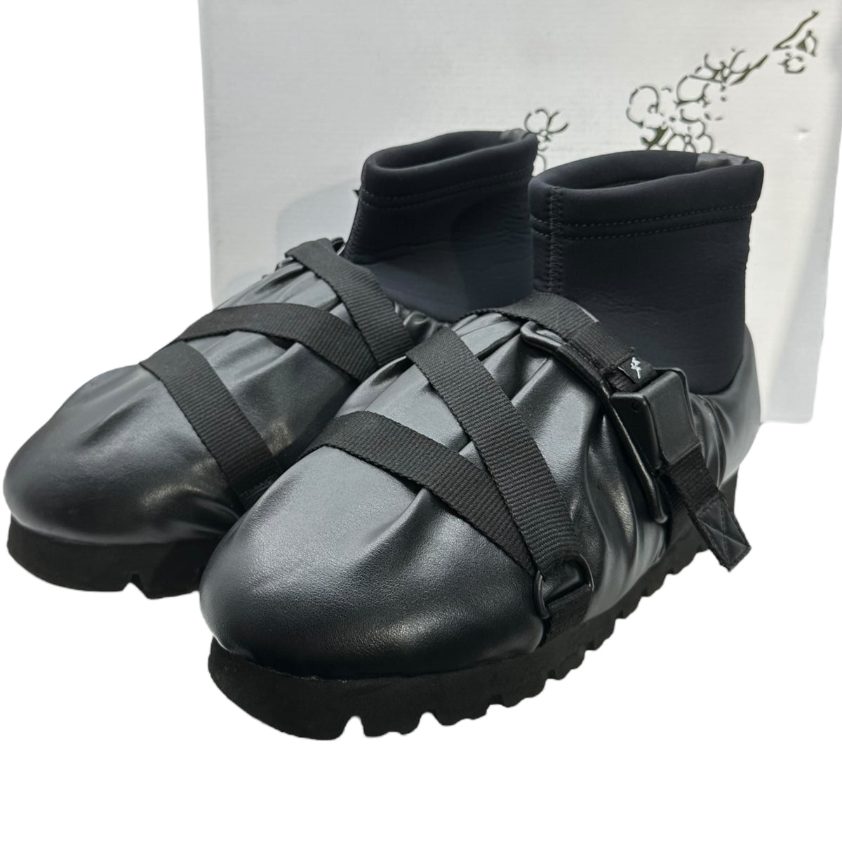 YUME YUME(ユメユメ) CAMP SHOE MID レザー ソックス シューズ CSM0004 