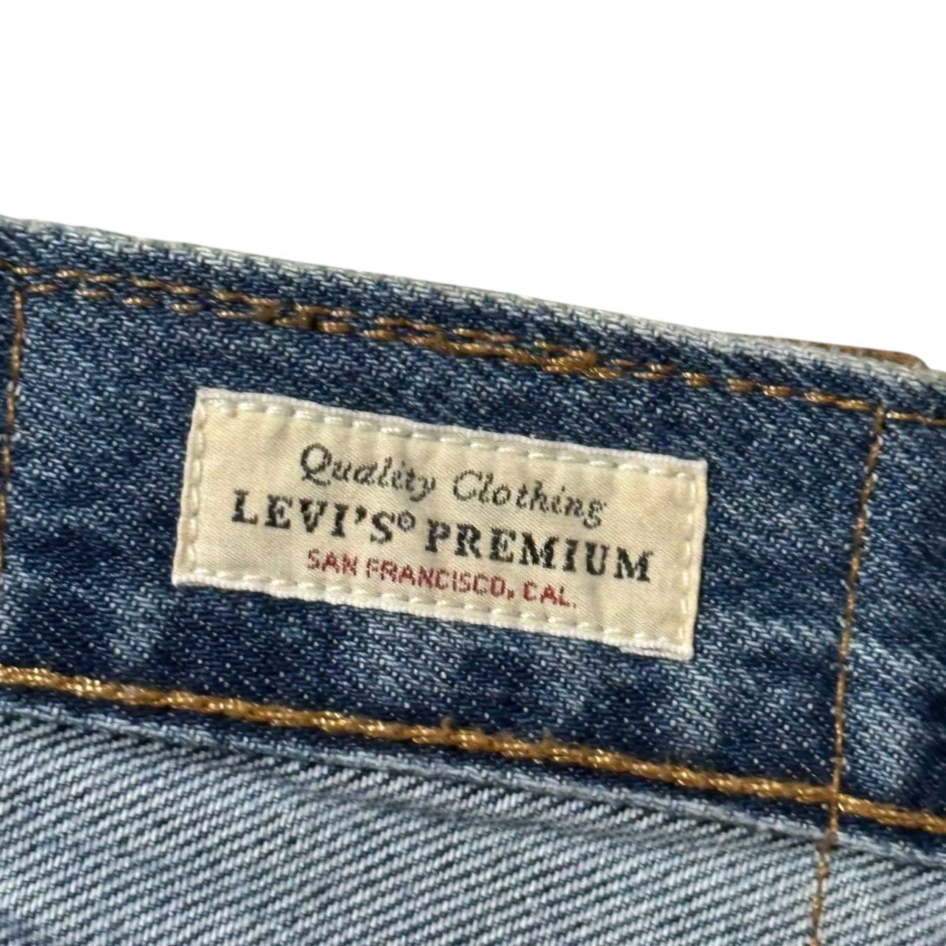 Levi's(リーバイス) 578 BAGGY DENIM PANTS バギー デニム パンツ PC9-A4750-0021 W33 インディゴ