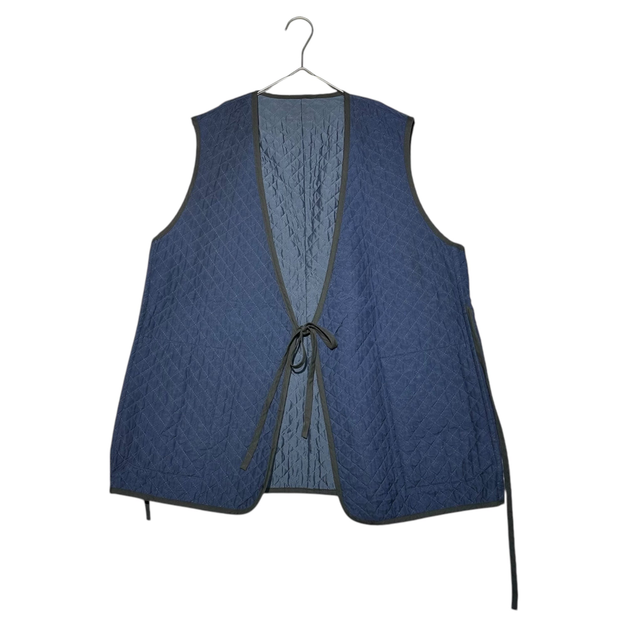 6(ROKU) BEAUTY & YOUTH UNITED ARROWS(ロク ビューティアンドユーズ ユナイテッドアローズ) QUILTED VEST キルティング キルト ベスト 8625-299-0238 38(M) ネイビー