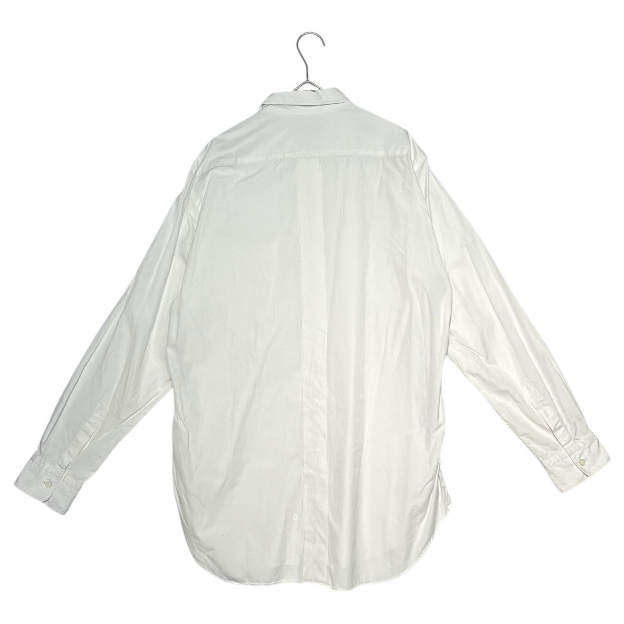 COMME des GARCONS HOMME(コムデギャルソンオム) 90's Shoulder line wide silhouette shirt 肩ライン ワイドシルエット シャツ 田中オム FREE ホワイト 品質表示タグ印字消え