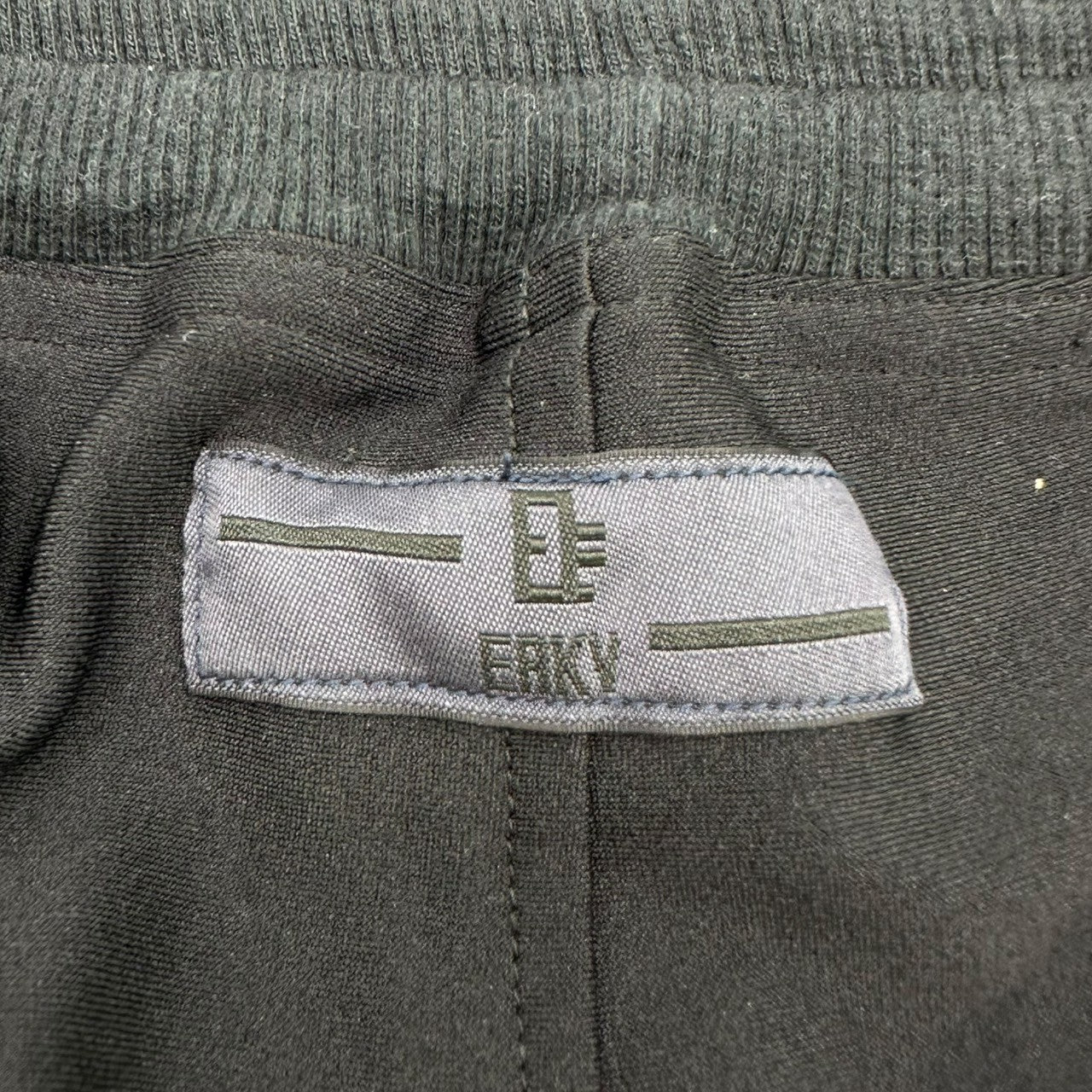 EURO KENVY(ユーロケンビー) Nylon Cargo Pocket Jogger Sweatpants ナイロン カーゴ ポケット ジョガー スウェット パンツ L ブラック