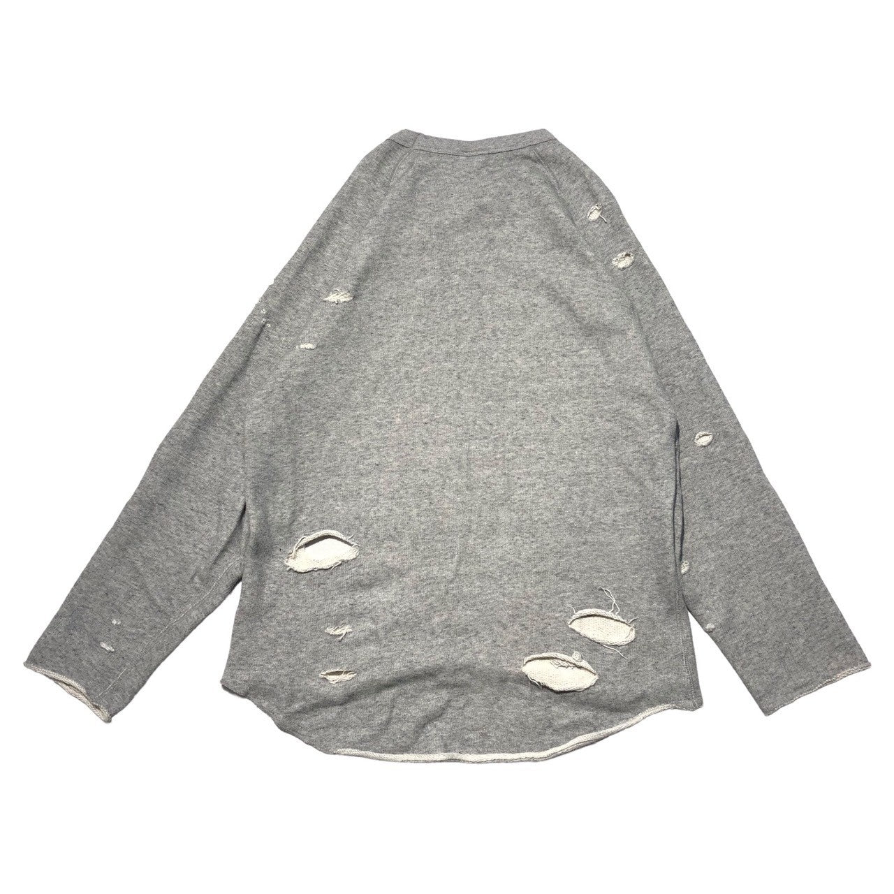 APPLEBUM(アップルバム) Distressed sweatshirt ダメージ 加工 スウェット M グレー