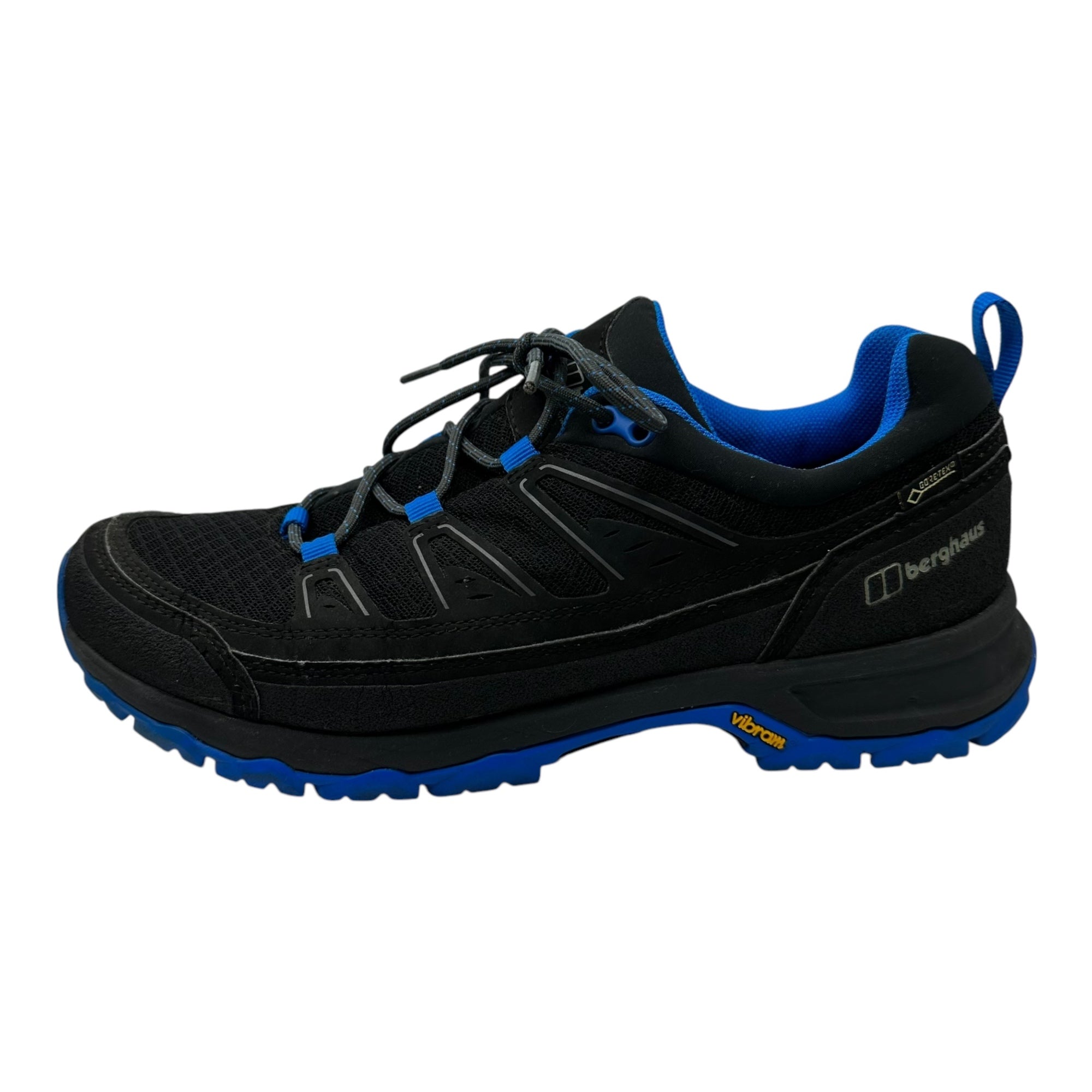 berghaus(バーグハウス) EXPLORER ACTIVE GTX SHOE ローカット スニーカー 21807 26.0cm ブラック×ブルー vibramソール アウトドア