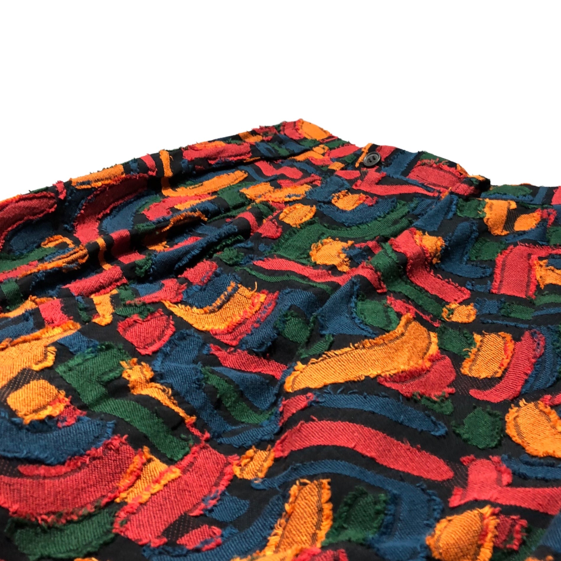 ISSEY MIYAKE MEN(イッセイミヤケメン) 16AW jacquard slacks ジャガード スラックス パンツ ME63FF228 3(L) マルチカラー 16AWコレクションランウェイ着用品 稀少