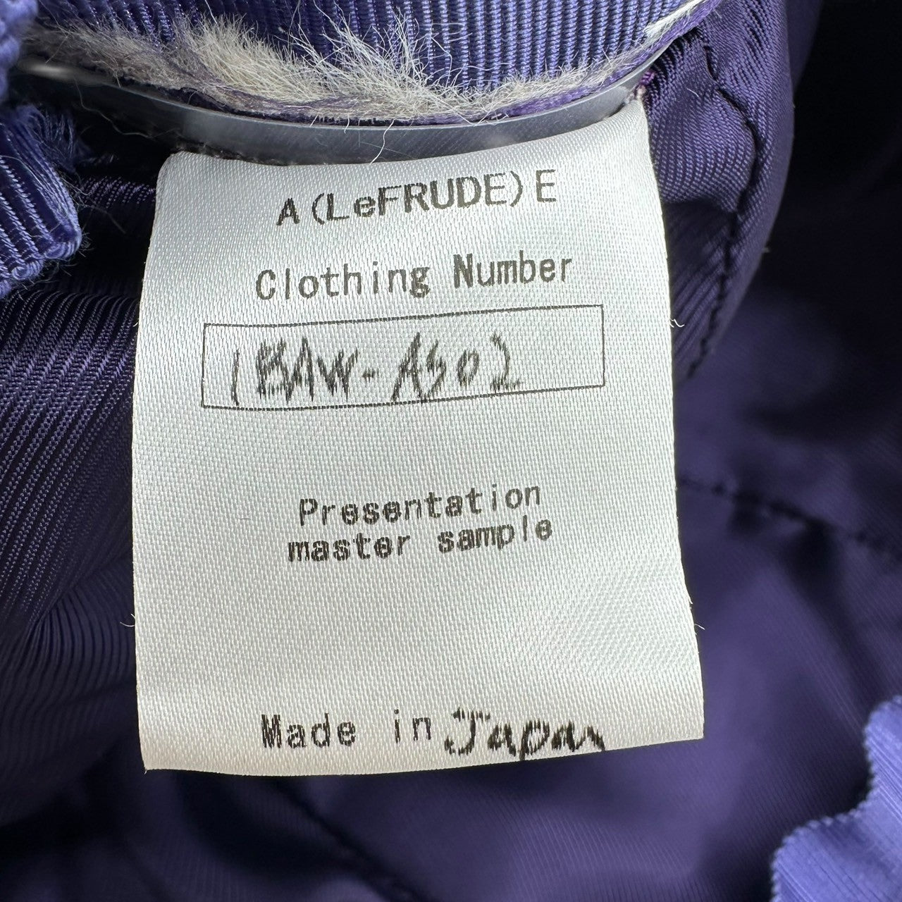 A(LeFRUDE)E(アレフルード) JAPAN made Boa Fleece Cap 日本製 ボア フリース キャップ ベージュ