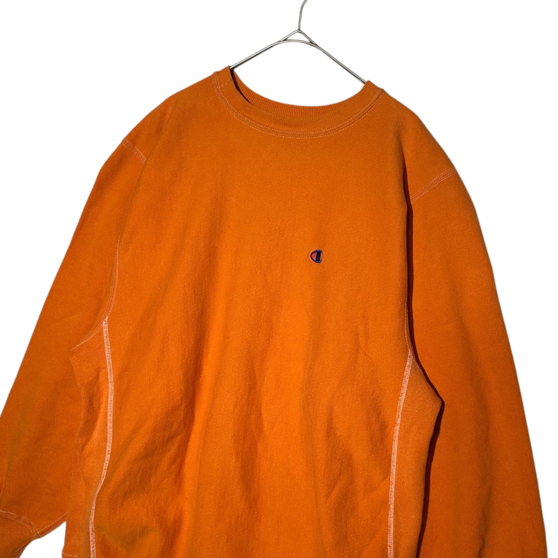 Champion(チャンピオン) 90's REVERSE WEAVE SWEATSHIRT リバースウィーブ スウェット L オレンジ 90年代 トリコタグ ヴィンテージ 古着