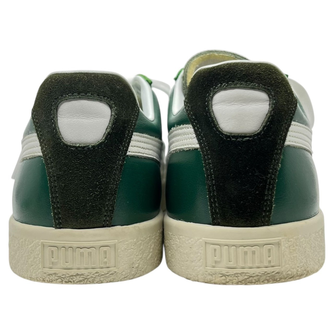 PUMA×ATMOS×SOMA(プーマ×アトモス×ソーマ) MADE IN JAPAN SUEDE VTG MIJ スウェード ローカット スニーカー 394682-01 26cm グリーン×ホワイト 箱付 コラボ