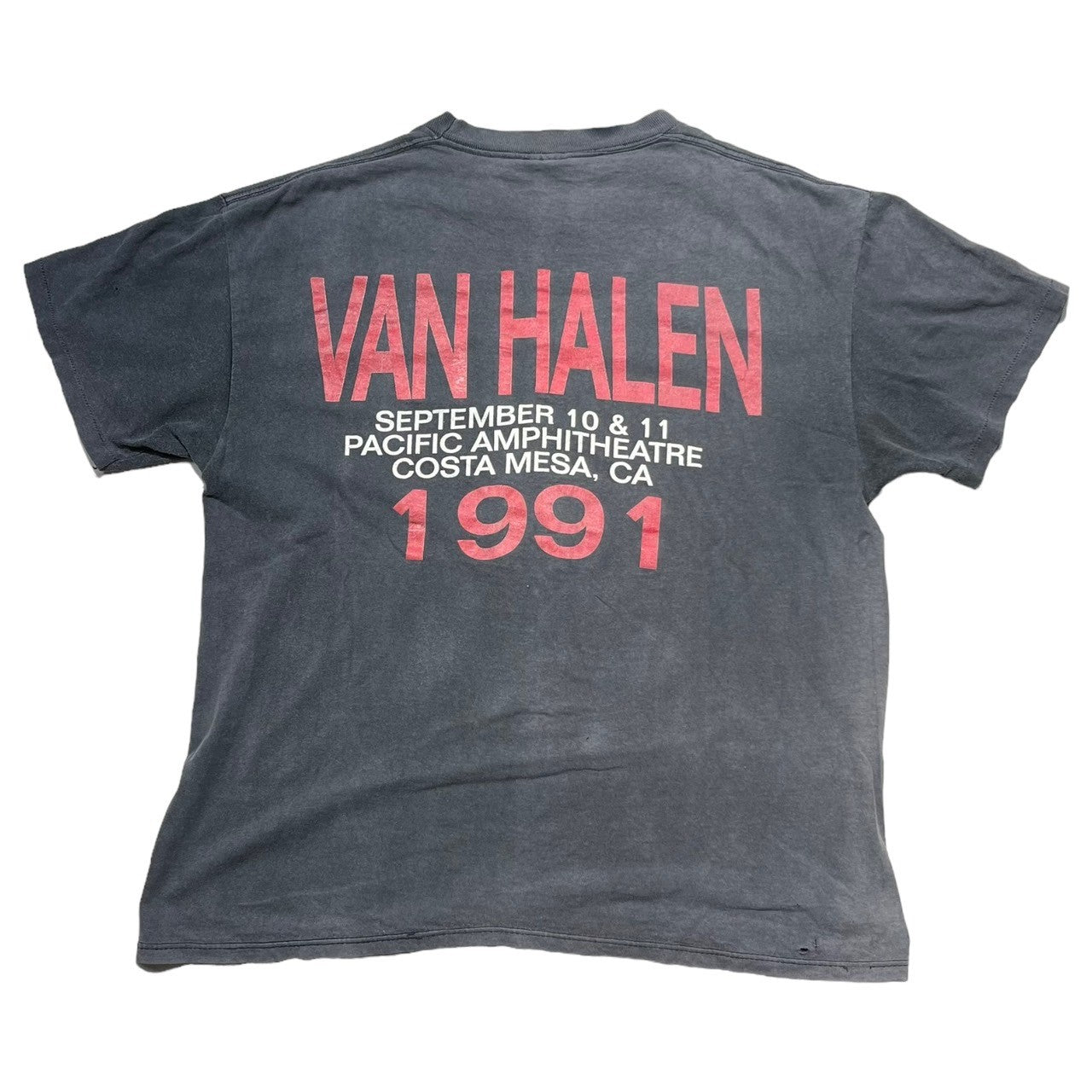 BROCKUM(ブロッカム) 1991© "VAN HALEN" FOR UNLAWFUL CARNAL KNOWLEDGE T-shirt ヴァン・ヘイレン バンド Tシャツ XL ブラック 90's 90年代 ツアー