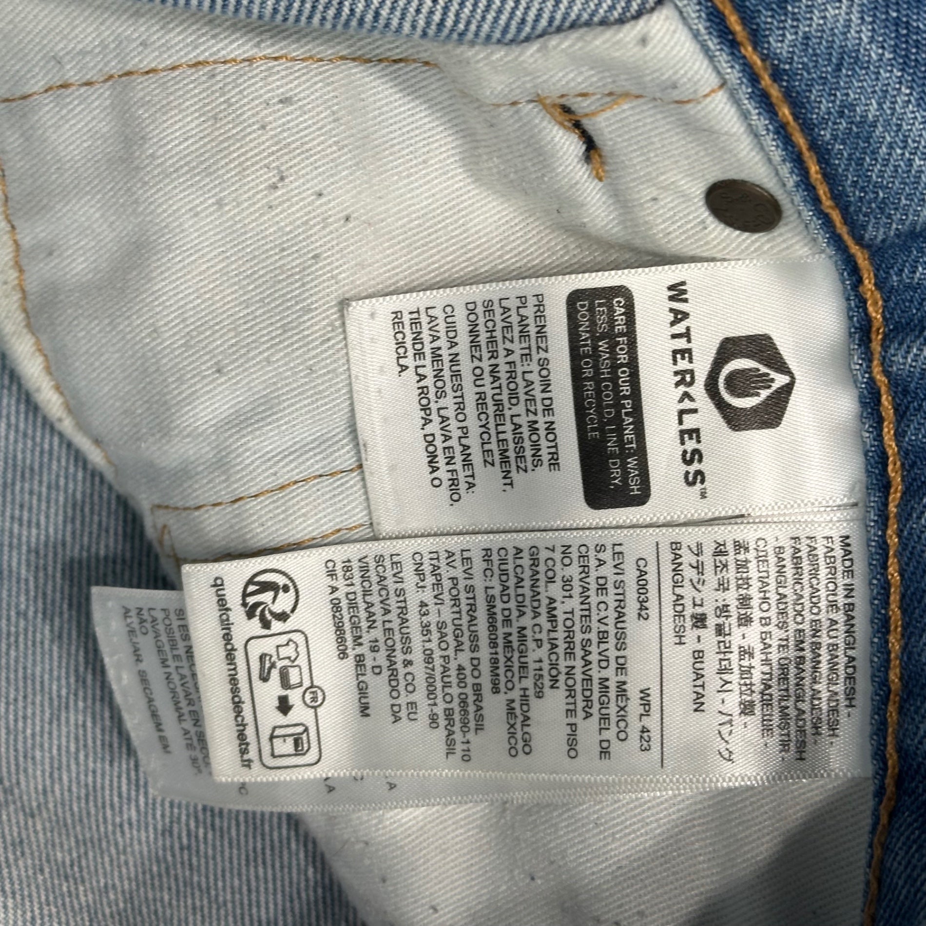 Levis PReMIUM(リーバイスプレミアム) Loose Straight Denim Pants ルーズ ストレート デニム パンツ 33 ライトインディゴ