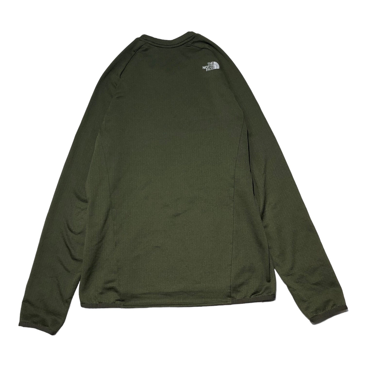 THE NORTH FACE(ノースフェイス) ロングスリーブ サーマル バーサ グリッド クルー NT61879 XL カーキ 長袖 カットソー Tシャツ
