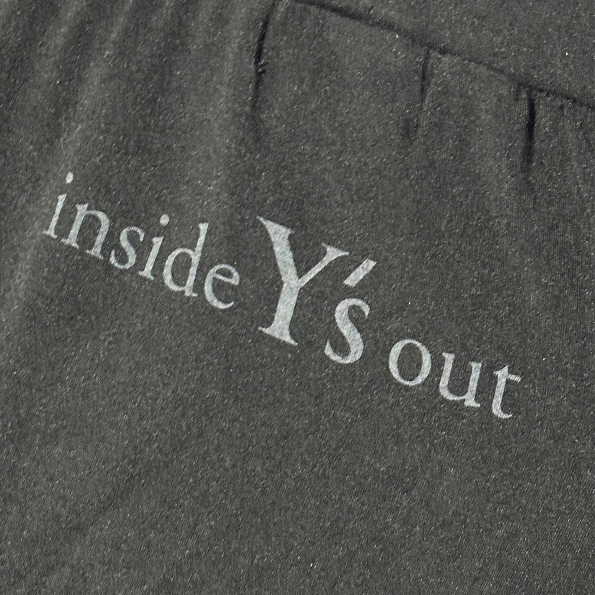 Y's(ワイズ) 10SS Back Logo Harem Stretch Leggings Pants バックロゴ サルエル ストレッチ レギンス パンツ YJ-T29-963 2(M) ブラック アーカイブ