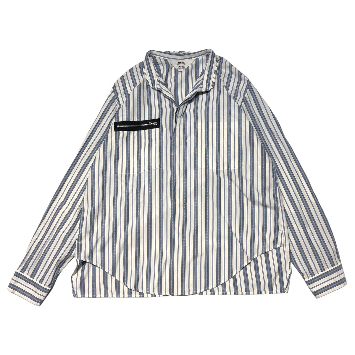SUNSEA(サンシー) 18SS BLUE NOTE STRIPE SHIRT ブルーノート 