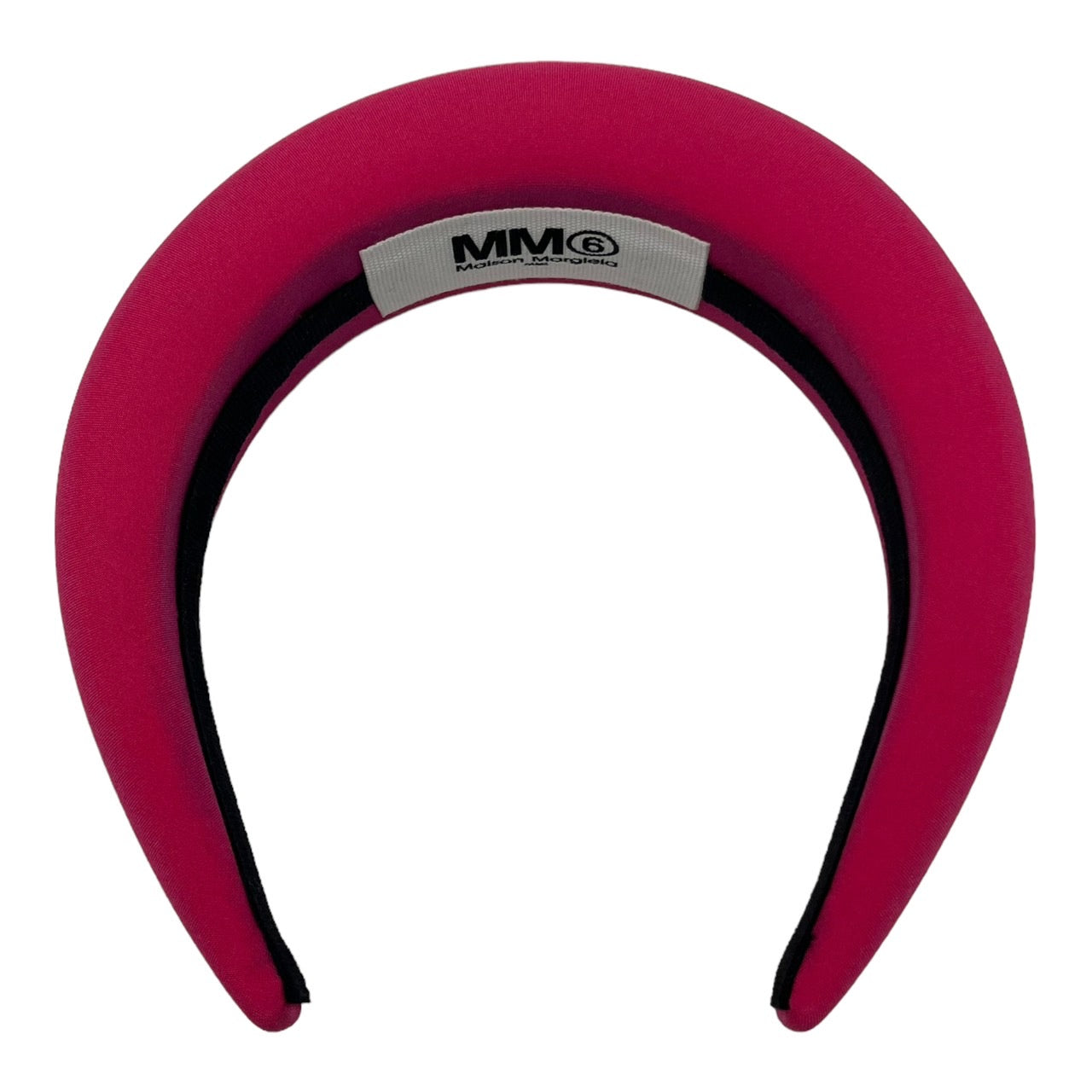 MM6(エムエムシックス) ロゴカチューシャヘアバンド SM6VT0005S12954 FREE ピンク 袋付