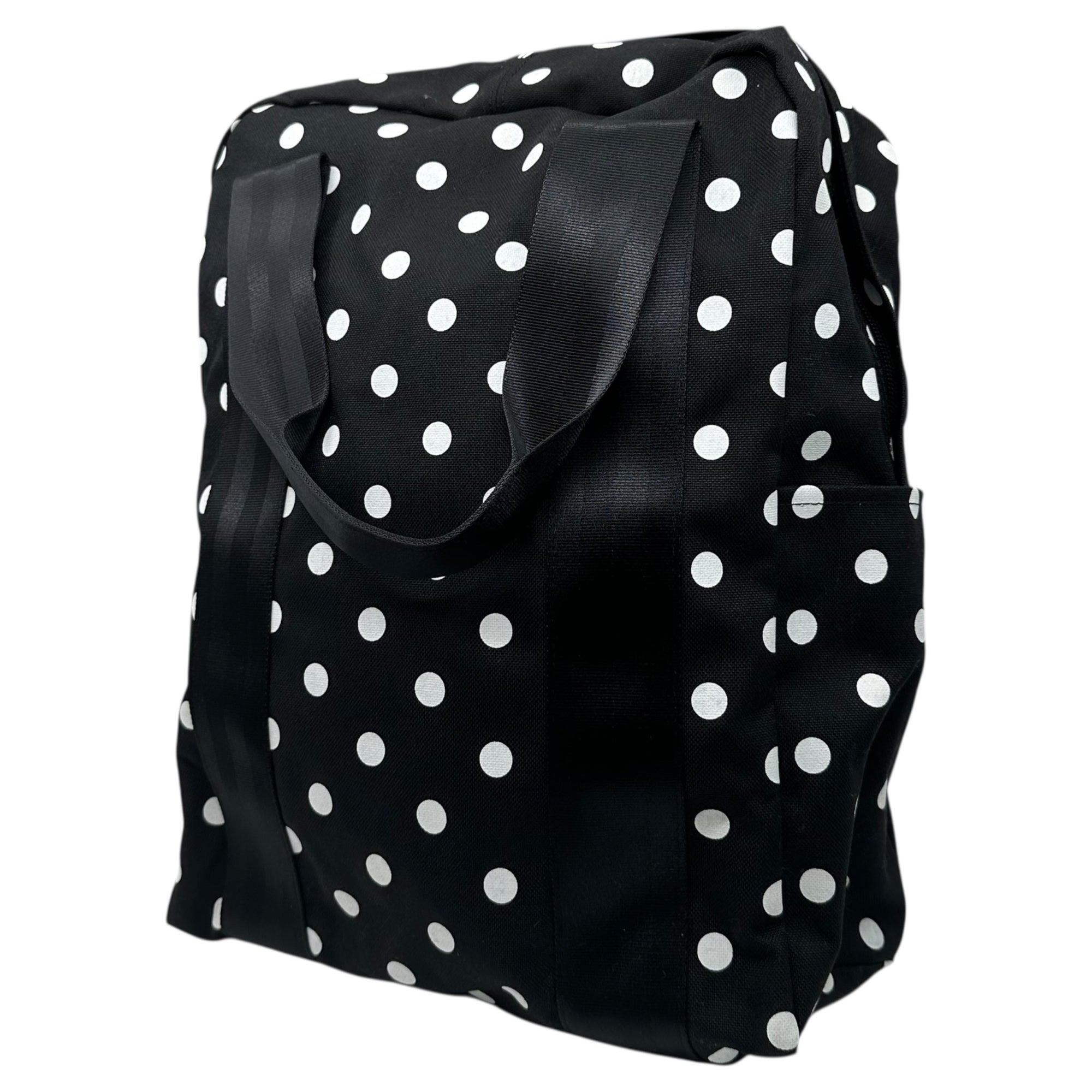 BLACK COMME des GARCONS(ブラックコムデギャルソン) 2-Way Dot Pattern Daypack 2WAY ドット柄 デイパック 1K-K202 ブラック×ホワイト リュック