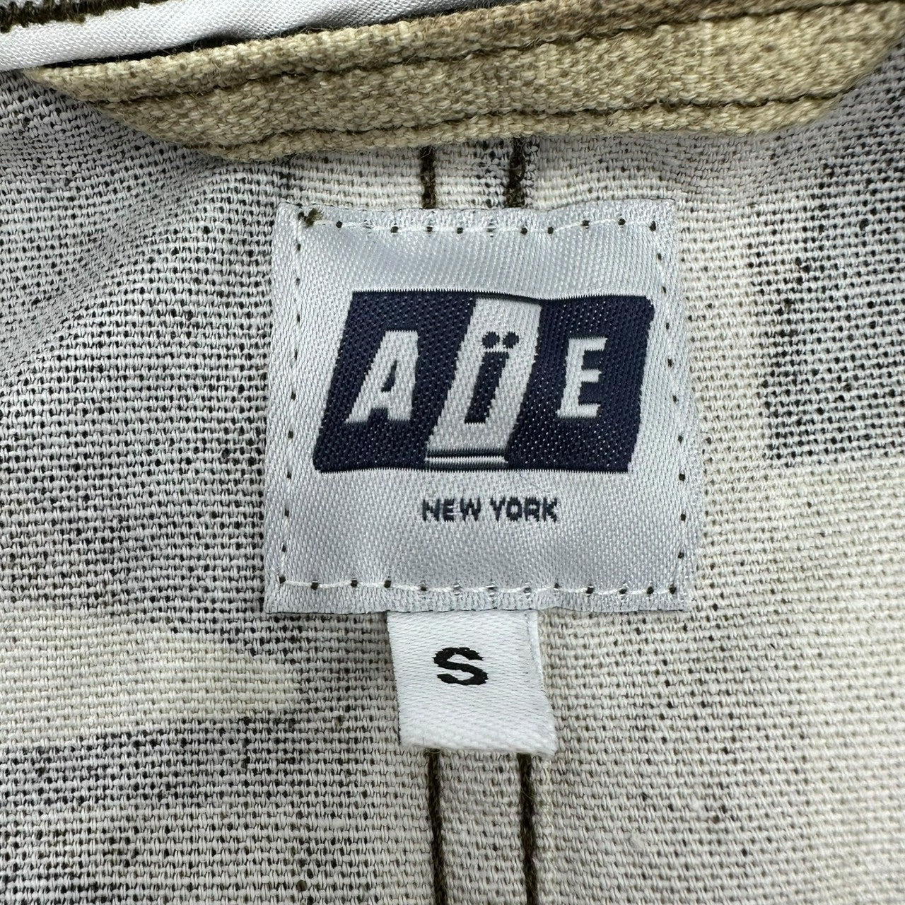 AiE(エーアイイー) Krazy Parka Cotton クレージー パーカー コットン 総柄 S ブラウン マウンテンパーカー ジャケット ブルゾン