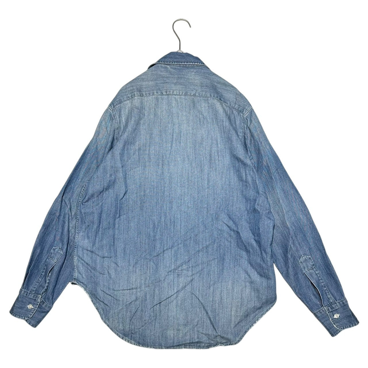 Frank&Eileen×Ron Herman(フランク&アイリーン×ロンハーマン) skipper denim shirt スキッパー デニム シャツ XS インディゴ