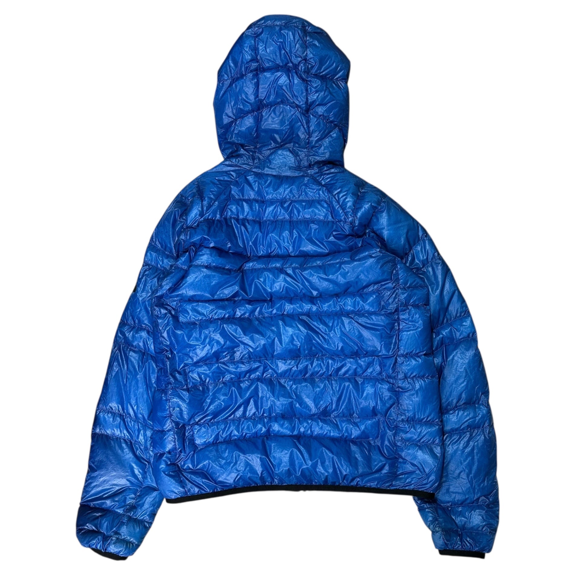 THE NORTH FACE×BEDWIN(ザノースフェイス×ベドウィン) 別注 LIGHT HEAT HOODIE ライト ヒート フーディー ND19070E 2(M) ブルー ダウン ジャケット コラボ