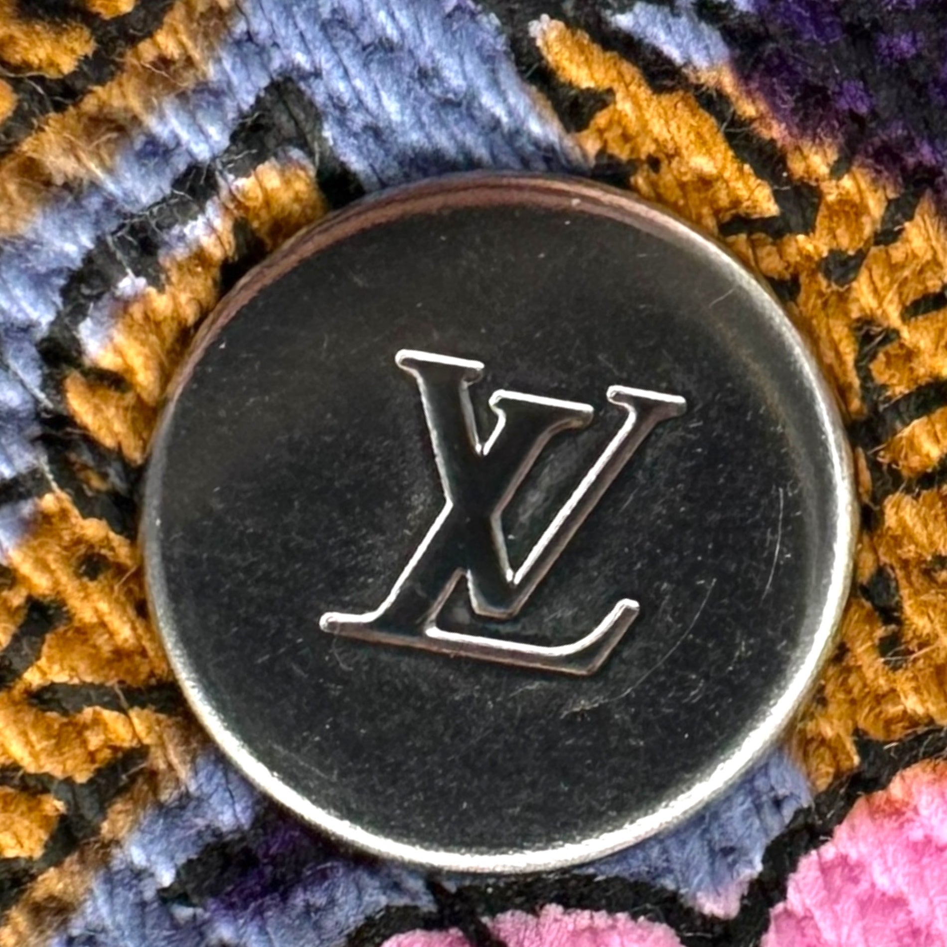 LOUIS VUITTON(ルイヴィトン) Floral Print Cotton Flare Mini Skirt 花柄 コットン フレア ミニ スカート RW152A F8SK25B74 40 パープル×ピンク