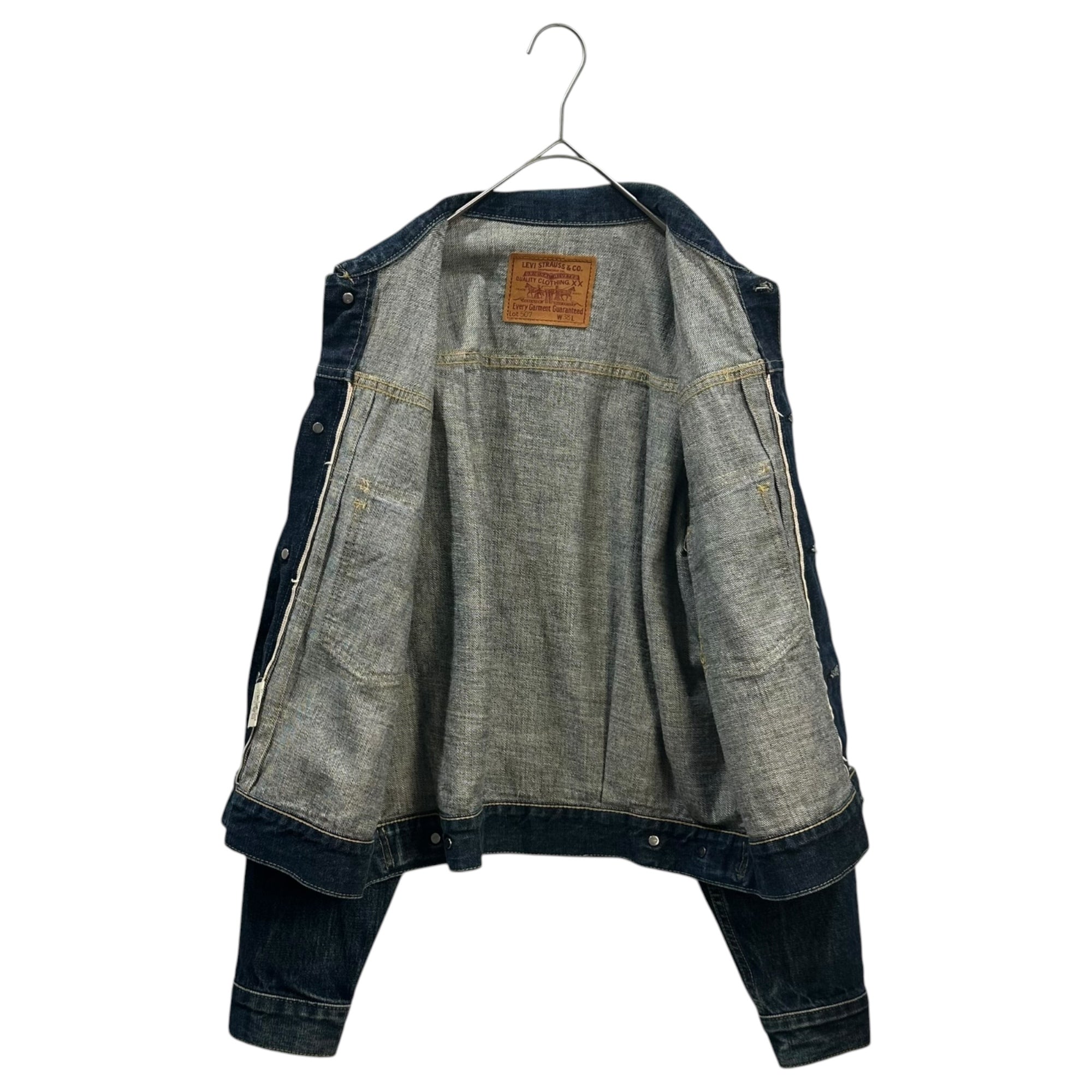Levi's(リーバイス) 90's 71507XX 2nd Type Denim Tracker Jacket セカンド デニム トラッカー ジャケット 71507-XX 38 インディゴ 90年代 1998年2月製造 ヴィンテージ