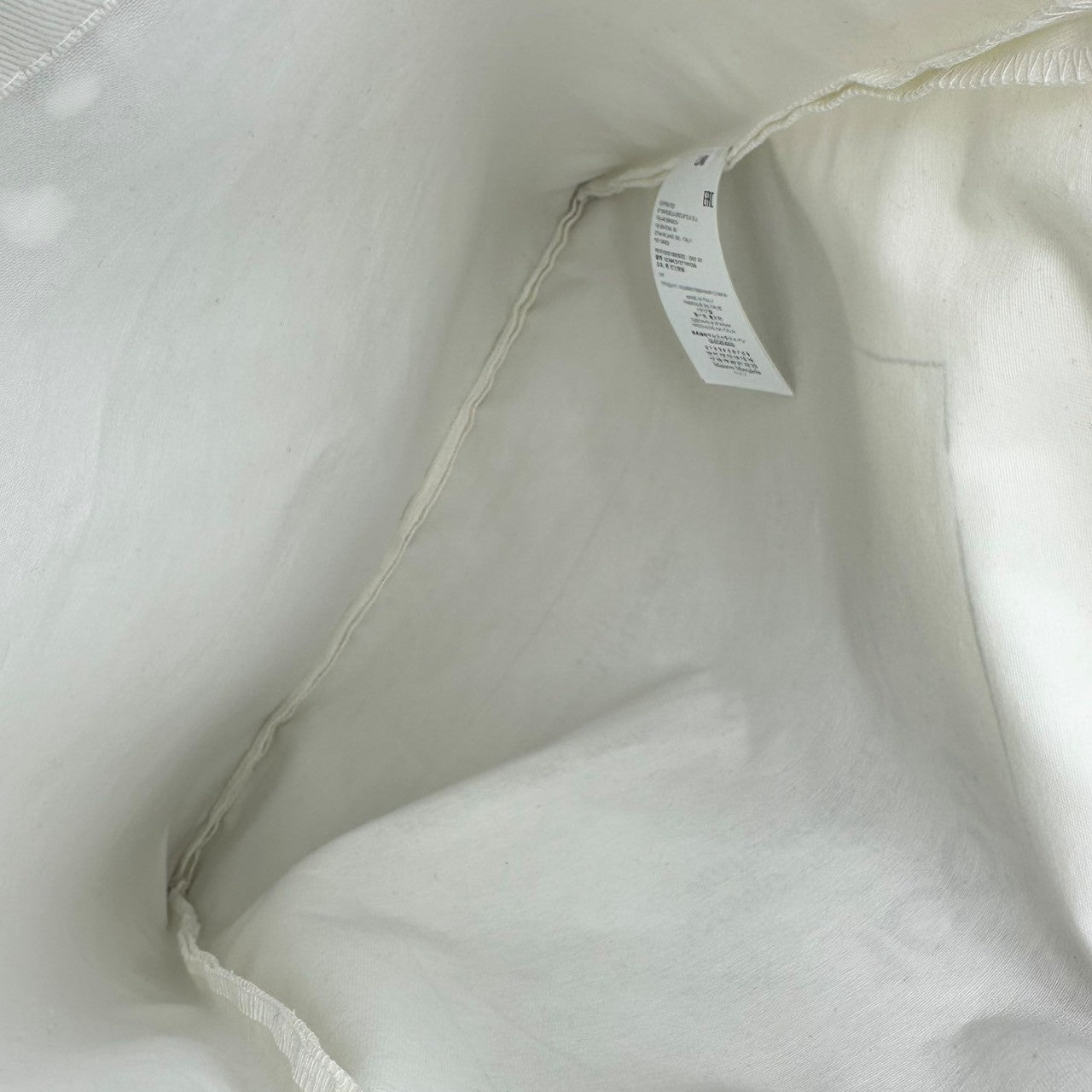 MAISON MARGIELA(メゾンマルジェラ) 21SS ICON Logo Tote Bag ロゴ トートバッグ S55WC0127 ホワイト エコバッグ