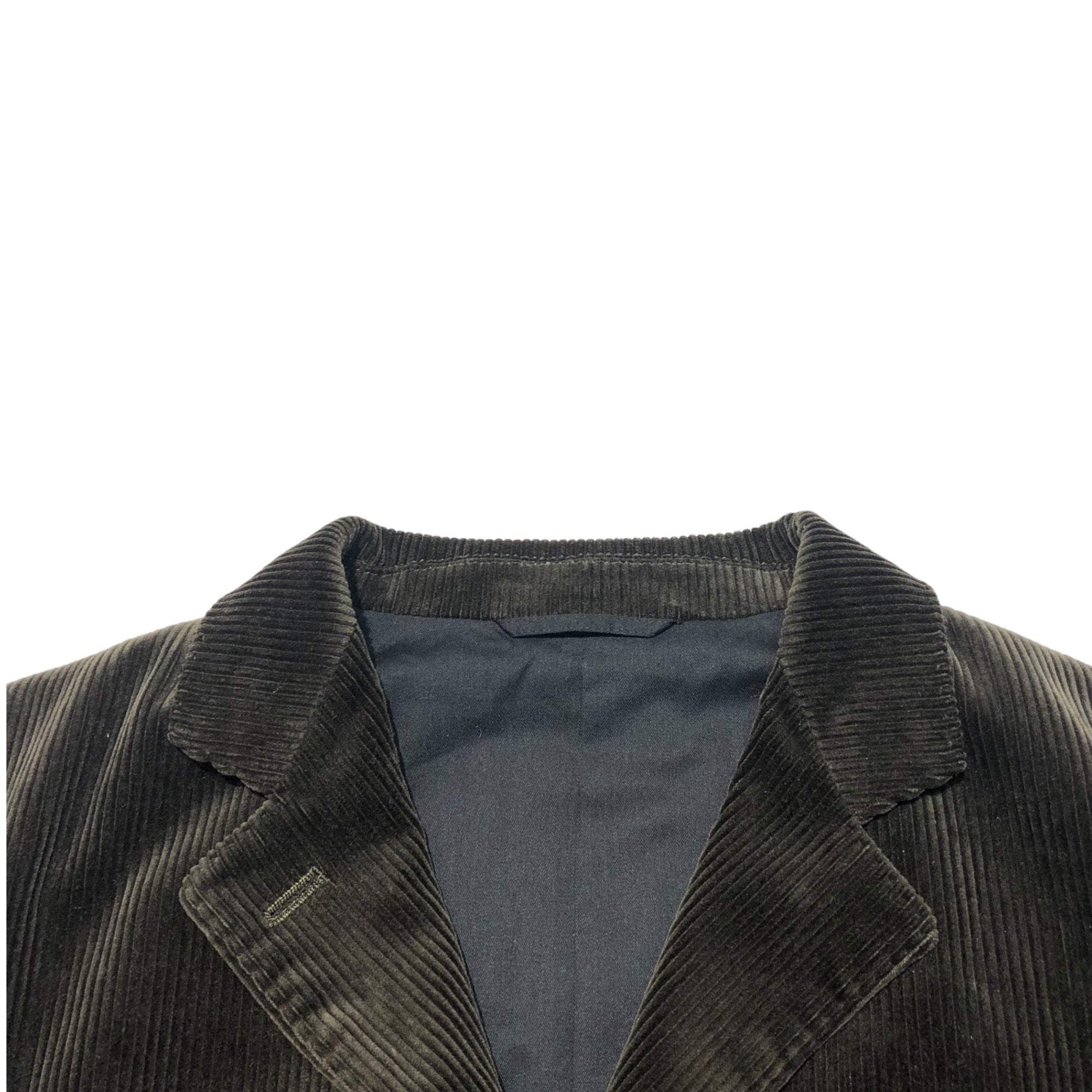 MARGARET HOWELL(マーガレットハウエル) 17AW corduroy setup コーデュロイ セットアップ スーツ 578-7220003 SIZE 2&1 ダークカーキ