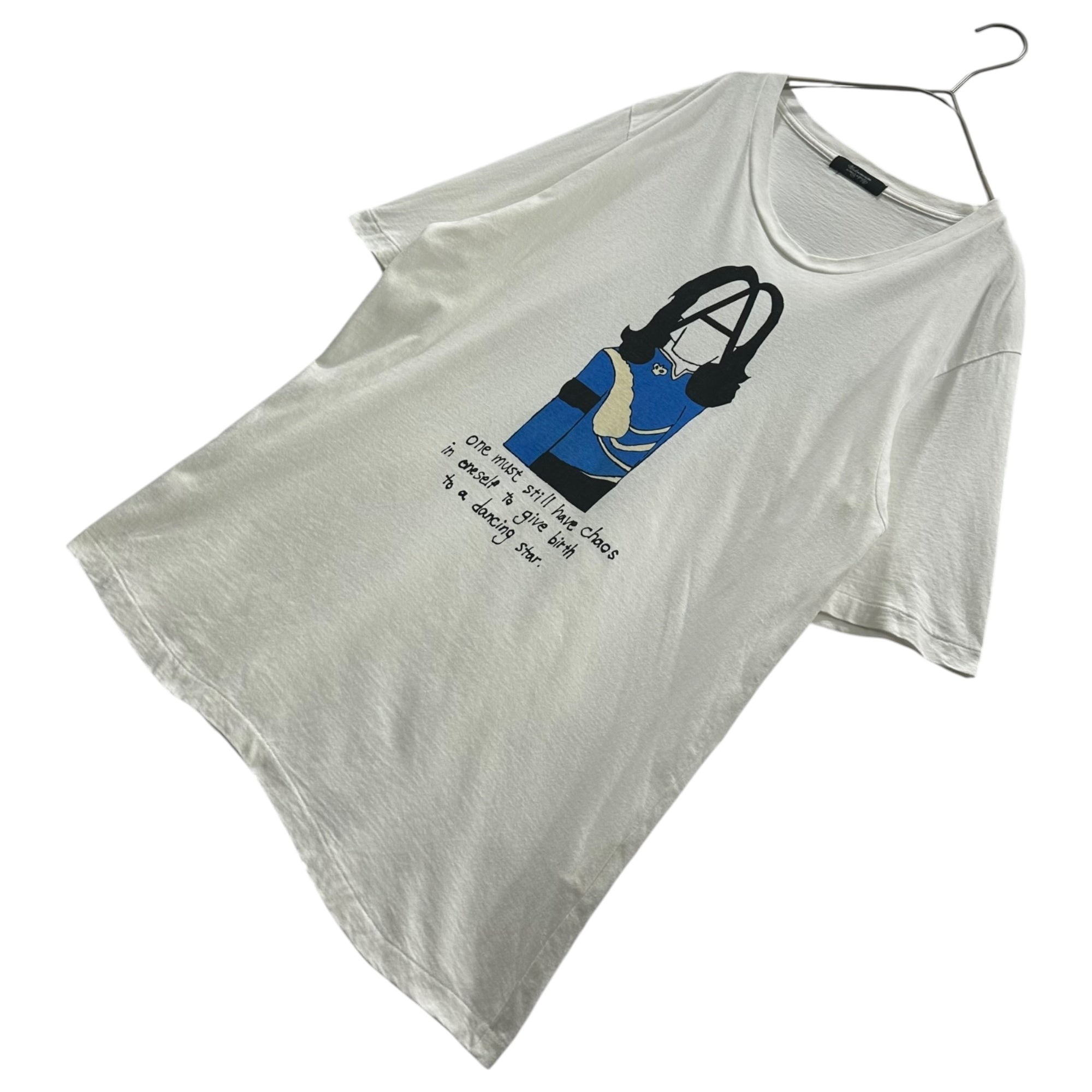 UNDERCOVERISM(アンダーカバイズム) 2010SS Anarchy HumanGraphic Tee アナーキー ヒューマン グラフィック Tシャツ E9822 2 ホワイト アナーキー