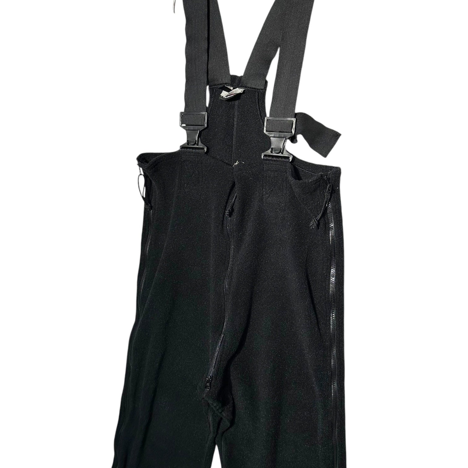 US ARMY(アメリカ軍) POLARTEC COLD WEATHER OVERALL NOS フリース オーバーオール 8415-01-472-6912 MEDIUM-SHORT ブラック ミリタリー