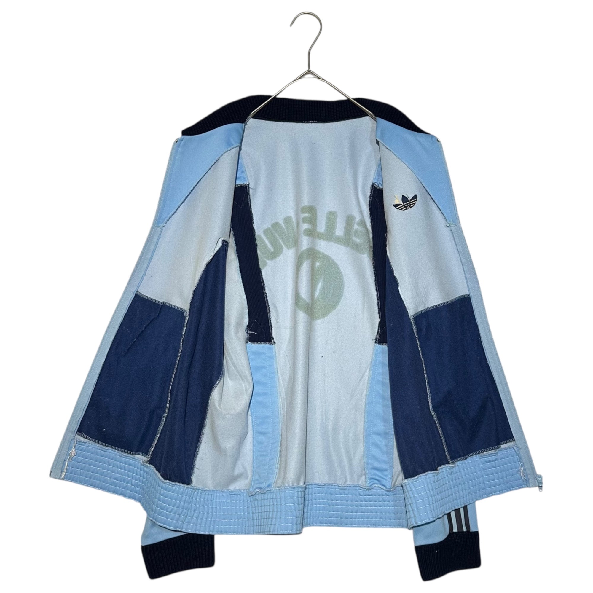 adidas(アディダス) 70's French-made vintage zip-up track jacket 70年代 フランス メイド ヴィンテージ ジップアップ トラック ブルゾン ブルー