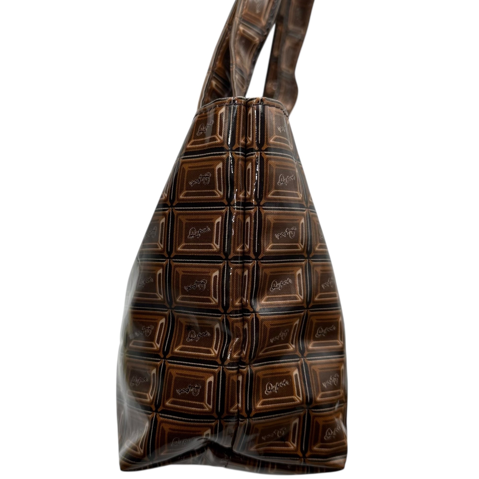 Q-POT(キューポット) Chocolate Tote & Shoulder Bag, Wallet, Ribbon Barrette, T-Shirt Set チョコレート トート ショルダー バッグ 財布 リボン バレッタ Tシャツ セット 5点セット