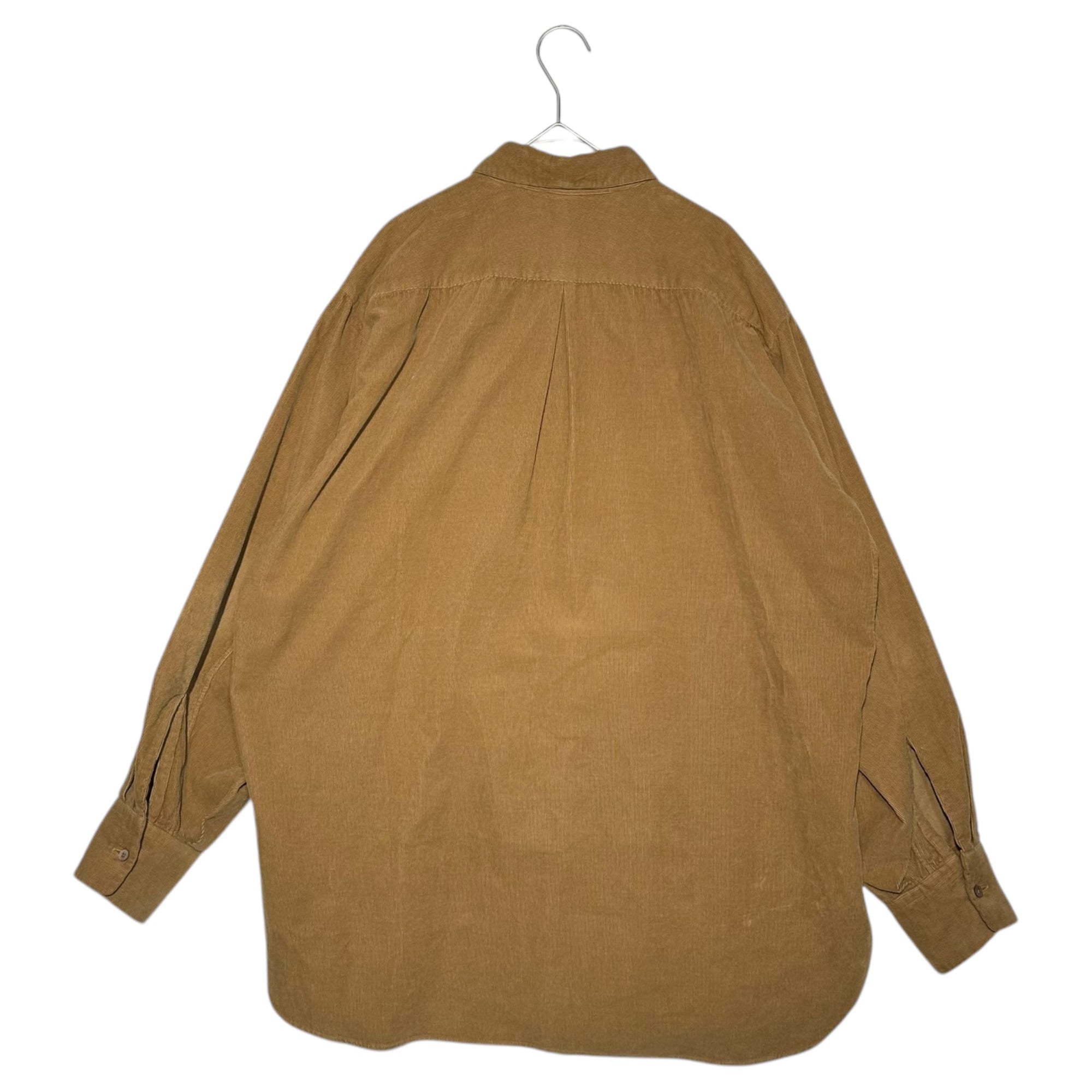 MARKAWARE(マーカウェア) 20AW Long sleeve corduroy basic shirt 長袖 コーデュロイ ベーシック シャツ A20C-10SH01C S ベージュ