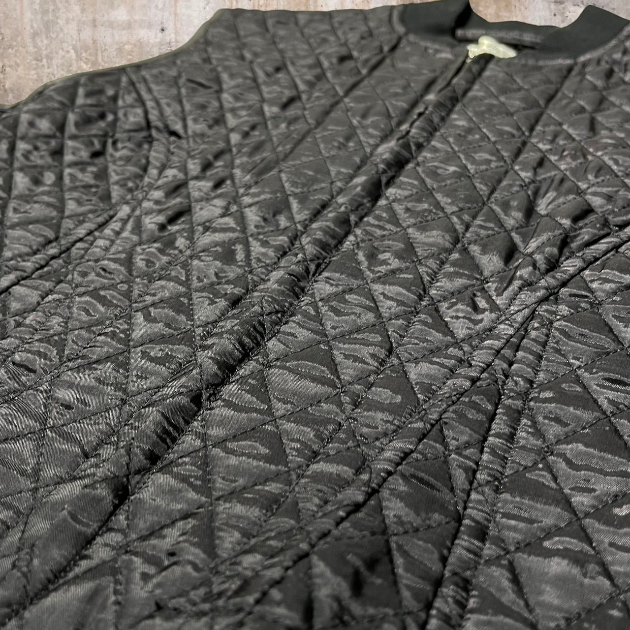 robe de chambre COMME des GARCONS(ローブドシャンブルコムデギャルソン) 80'sキルティングベスト RV-110010 表記なし(S~M程度) ブラック AD1989