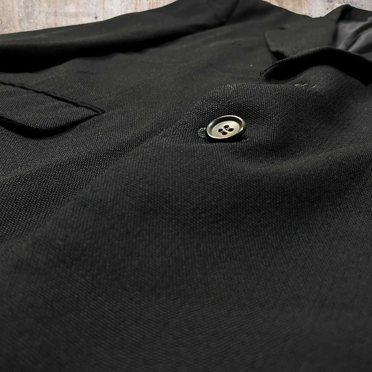 COMME des GARCONS HOMME(コムデギャルソンオム) 80'sウールセットアップ HS-08014L L ブラック