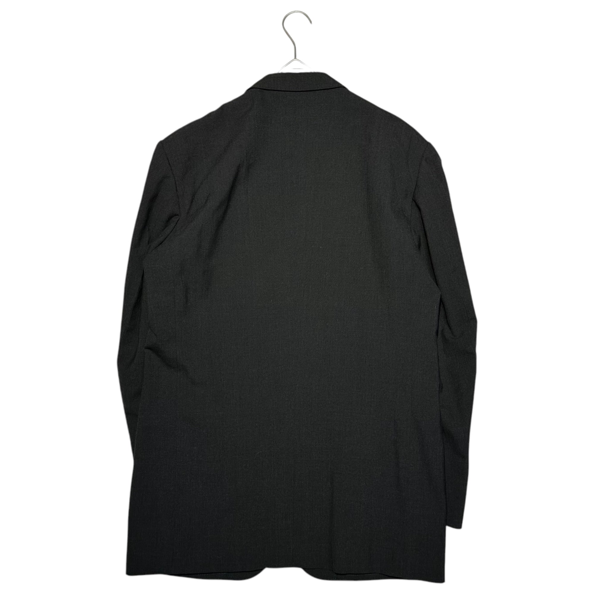 Y's for men(ワイズフォーメン) 80's 2B SET UP JACKET PANTS 80年代 2ボタン セットアップ ジャケット パンツ スーツ M ブラック