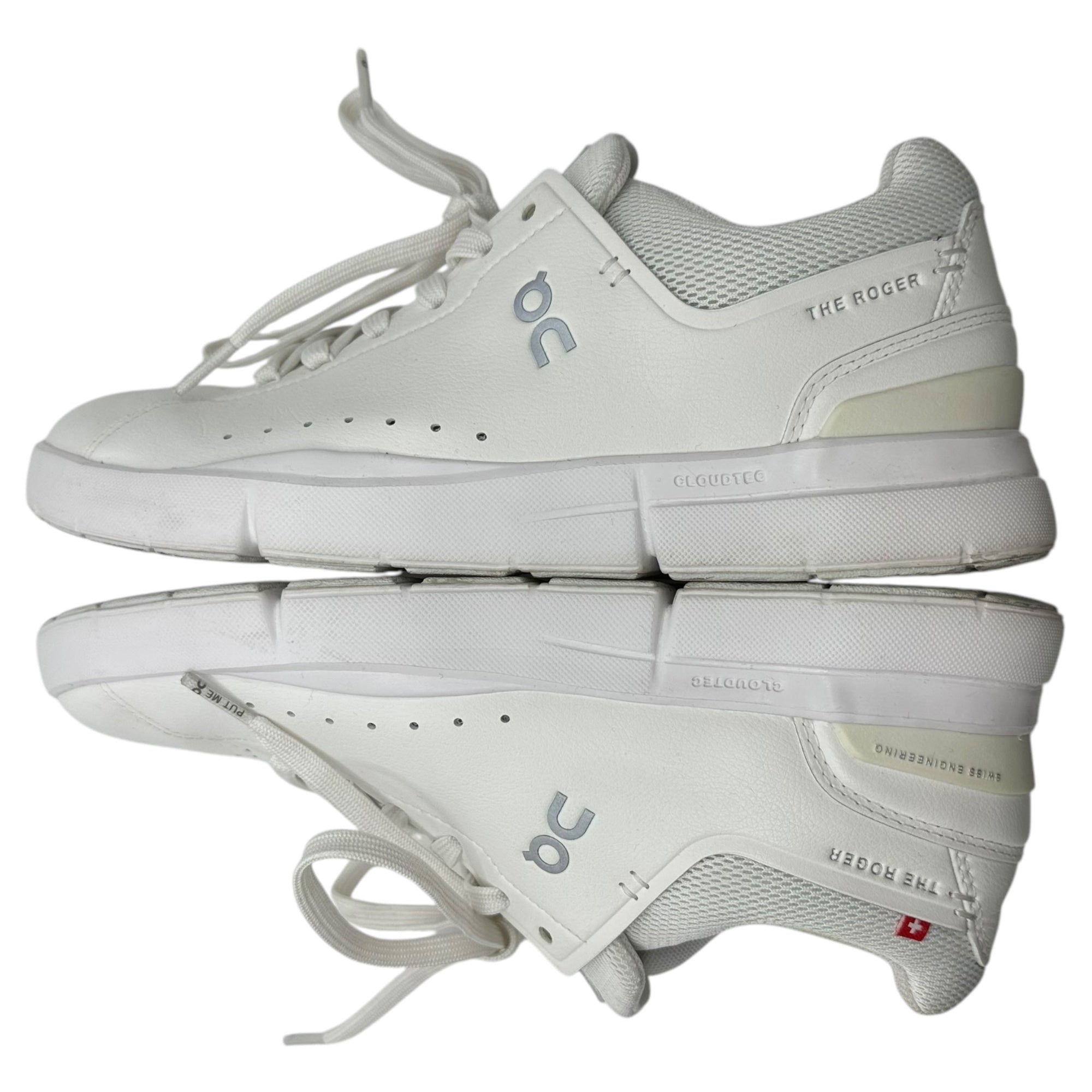 On(オン) THE ROGER ザ ロジャー ローカット スニーカー 25.5cm ホワイト