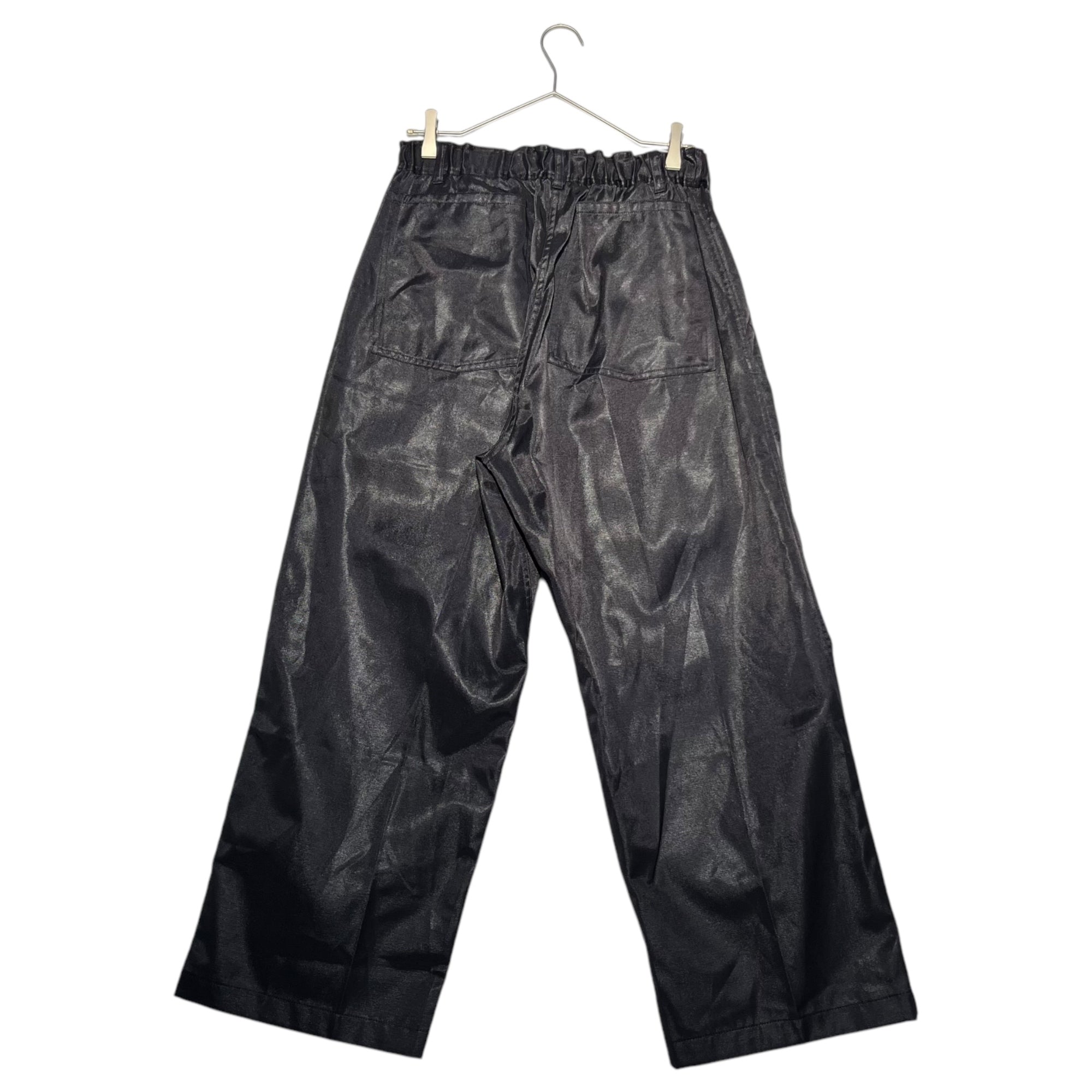 COMME des GARCONS SHIRT(コムデギャルソンシャツ) nylon pants ナイロン パンツ テック Y2K S10100 ワイド スラックス S ブラック