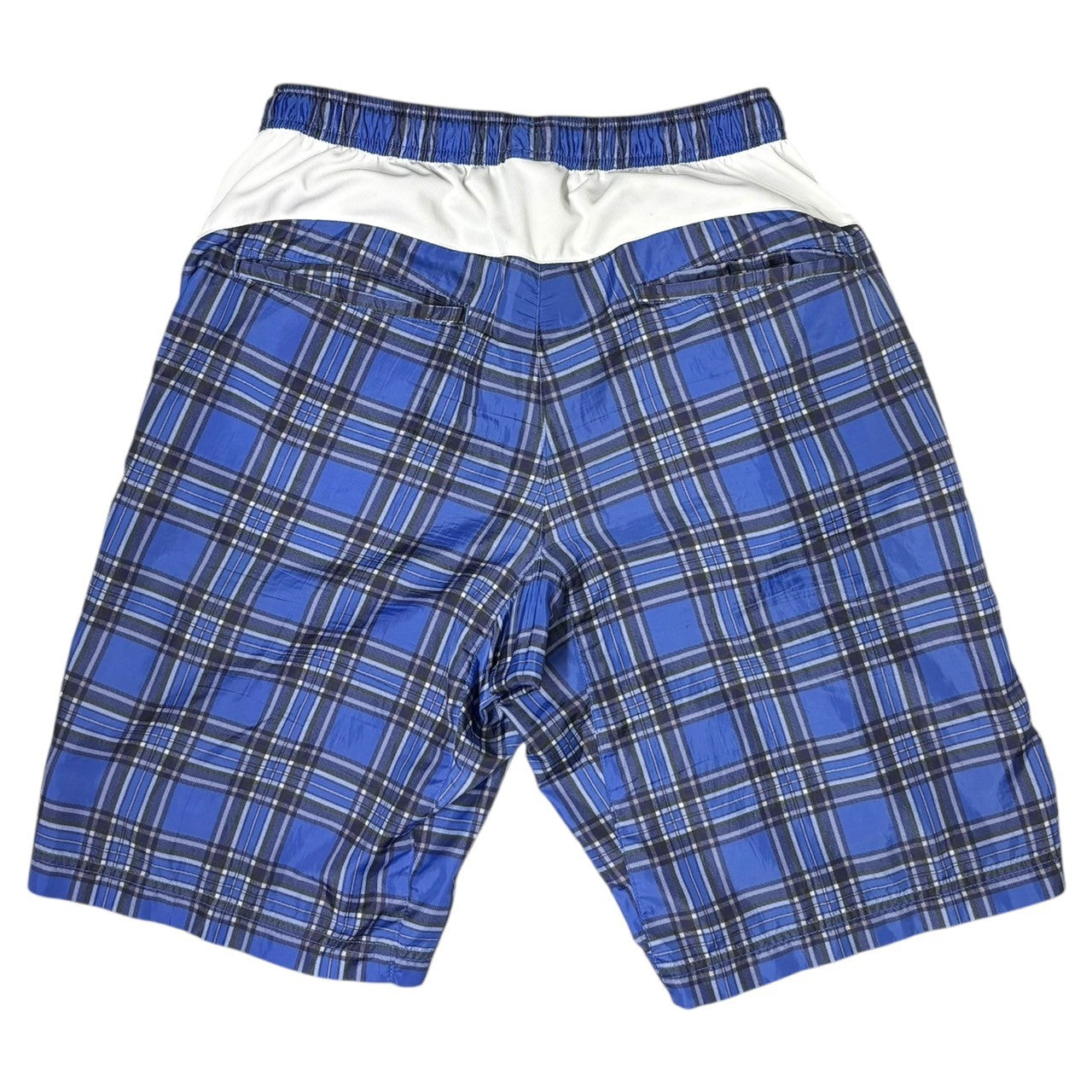 F.C.Real Bristol FCRB(エフシーレアルブリストル) Plaid Zip-Up Hoodie & Shorts Setup チェック柄 ジップアップ パーカー & ショーツ セットアップ S ブルー
