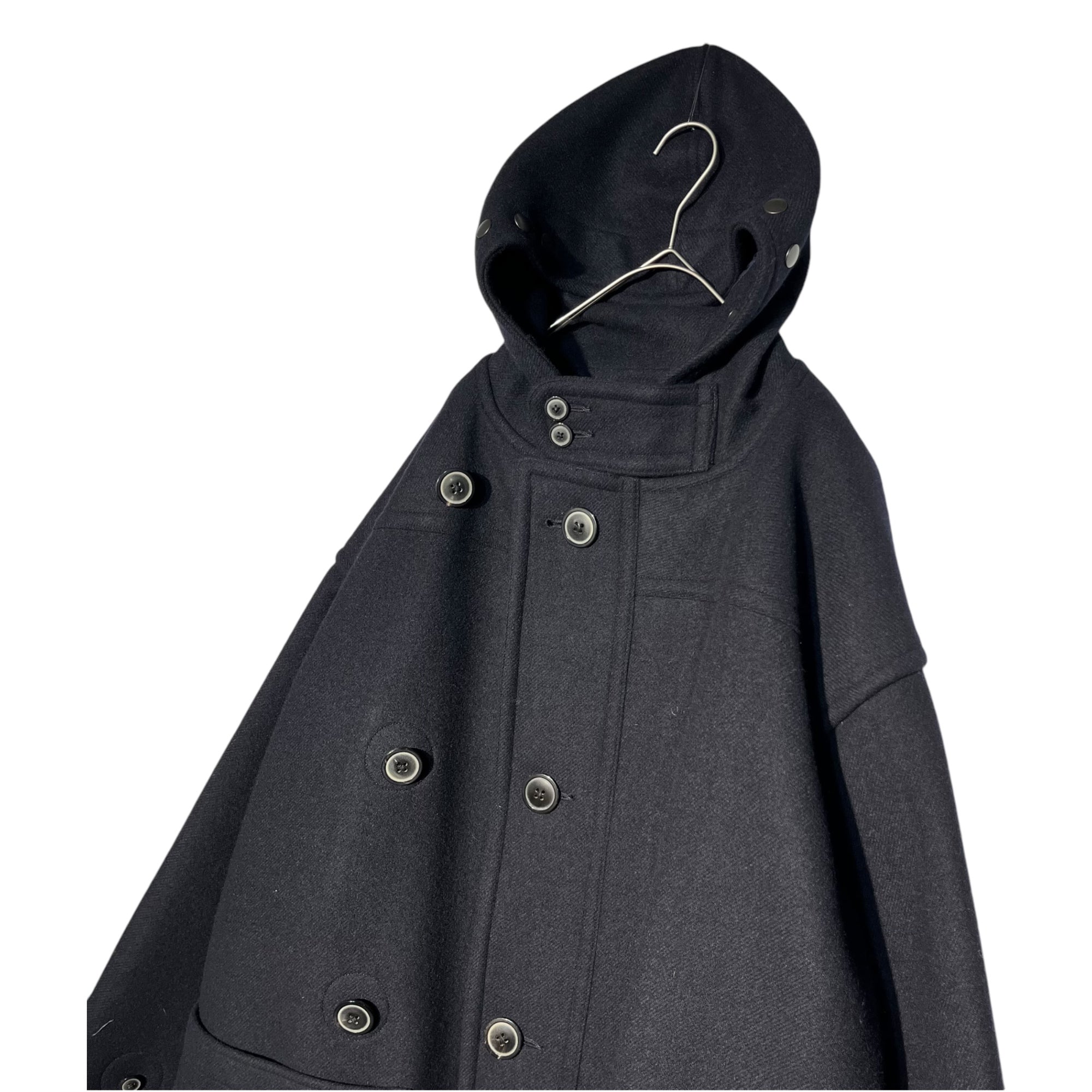 HERILL(ヘリル) 22AW Blacksheep Dufflcoat ブラックシープ ダッフルコート 22-020-HL-8040-3 1 ネイビー ウール