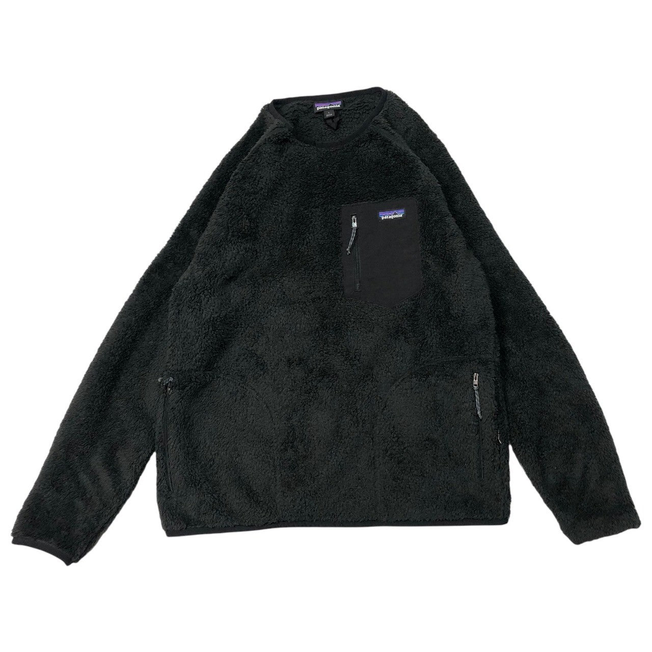 Patagonia(パタゴニア) Los Gatos Fleece Crew ロスガトス フリース クルーネック 25895FA21 L ブラック