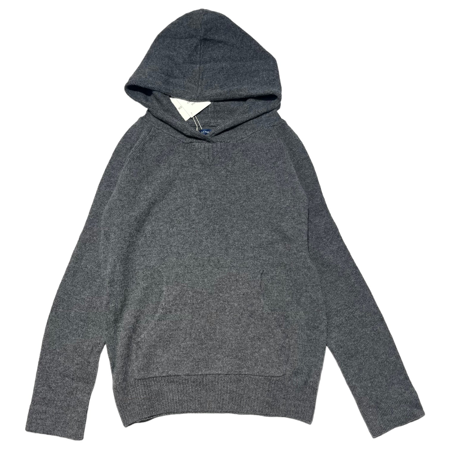 LA MARINE FRANCAISE(マリンフランセーズ) カシミヤ ウール ニット パーカー 表記無し(FREE) グレー 未使用品