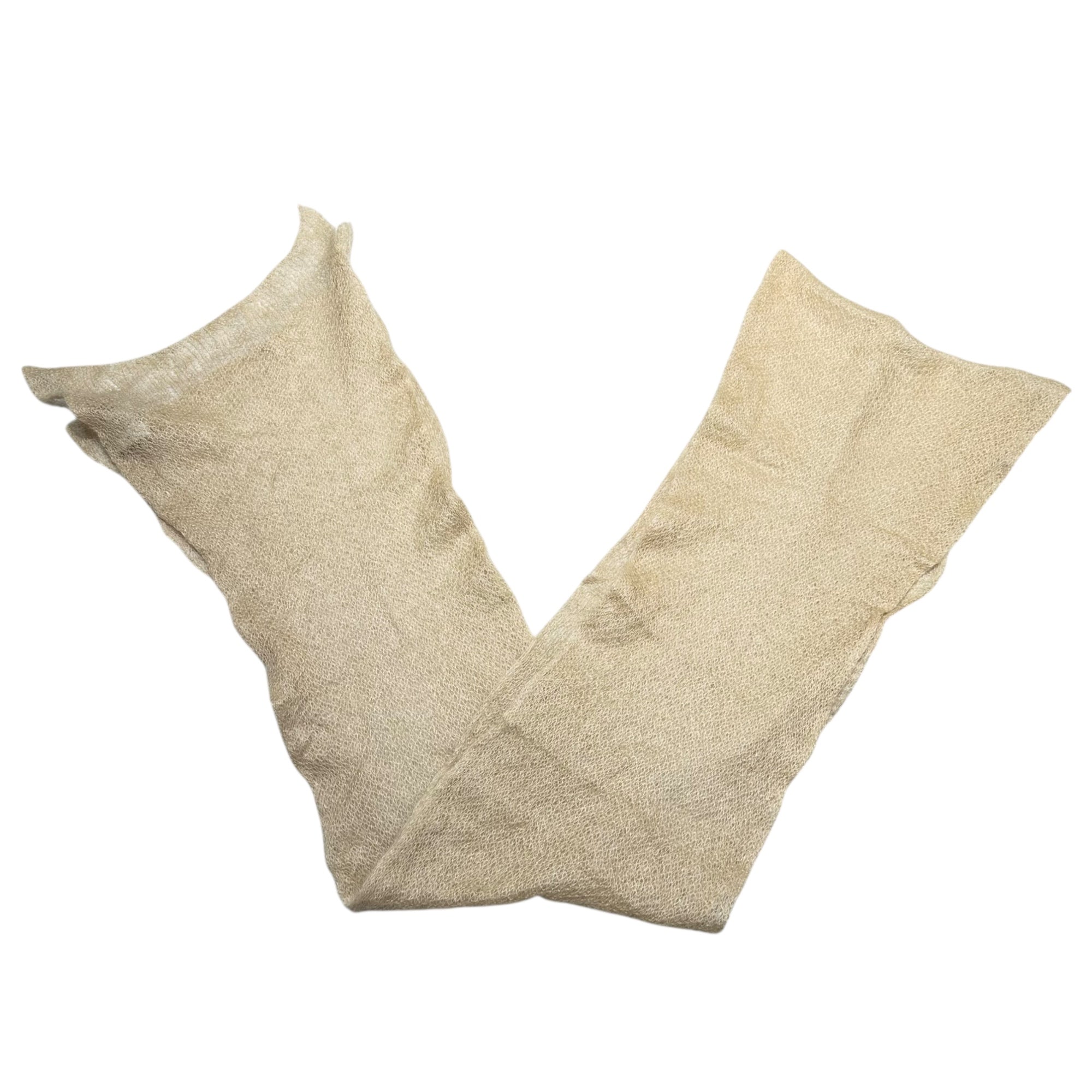 DRIES VAN NOTEN(ドリスヴァンノッテン) Mohair Mesh Scarf モヘア メッシュ マフラー ライトピンク