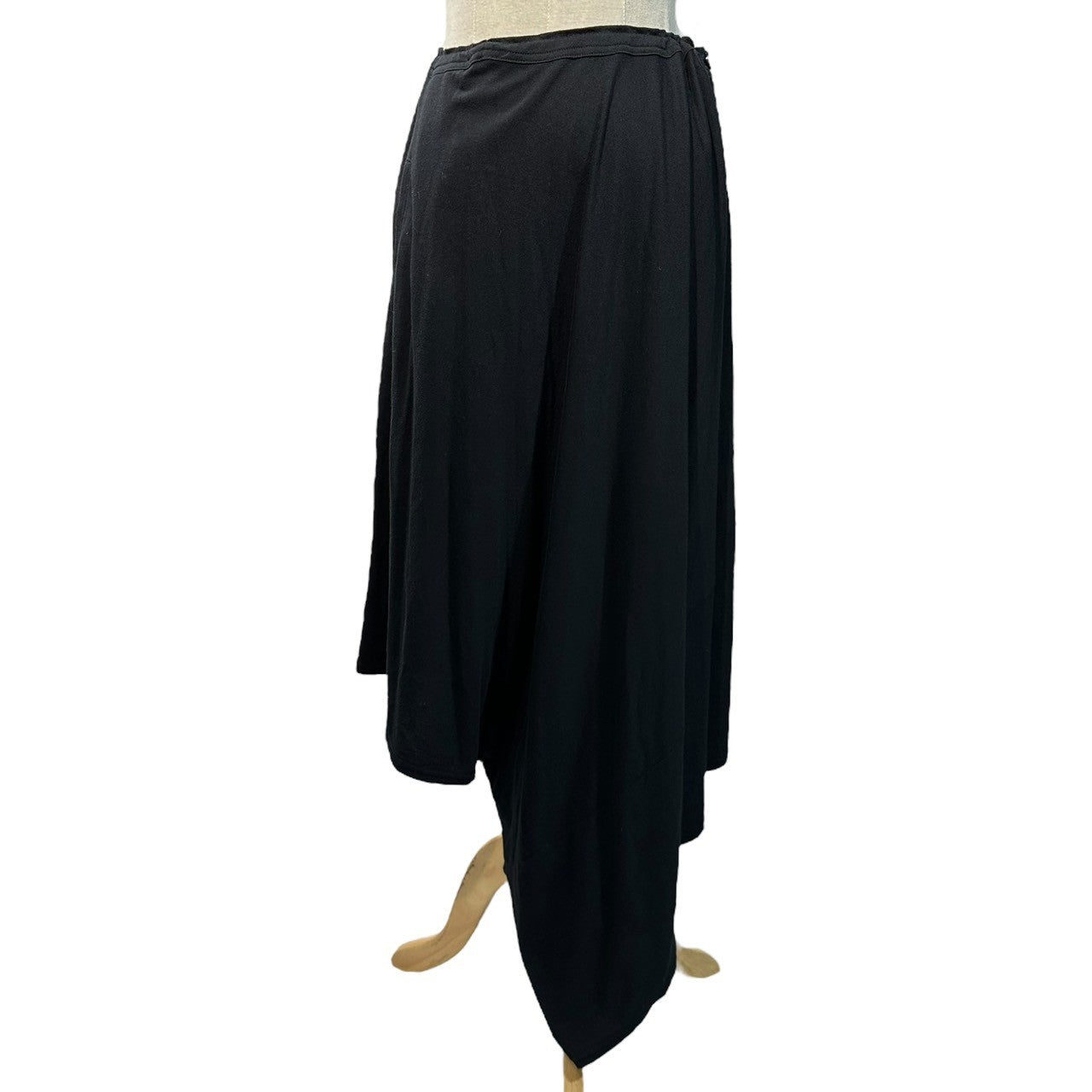 Y's(ワイズ) 08AW Super sarouel asymmetrical skirt pants スーパーサルエル アシンメトリー スカート パンツ YB-T42-260 2(M程度) ブラック