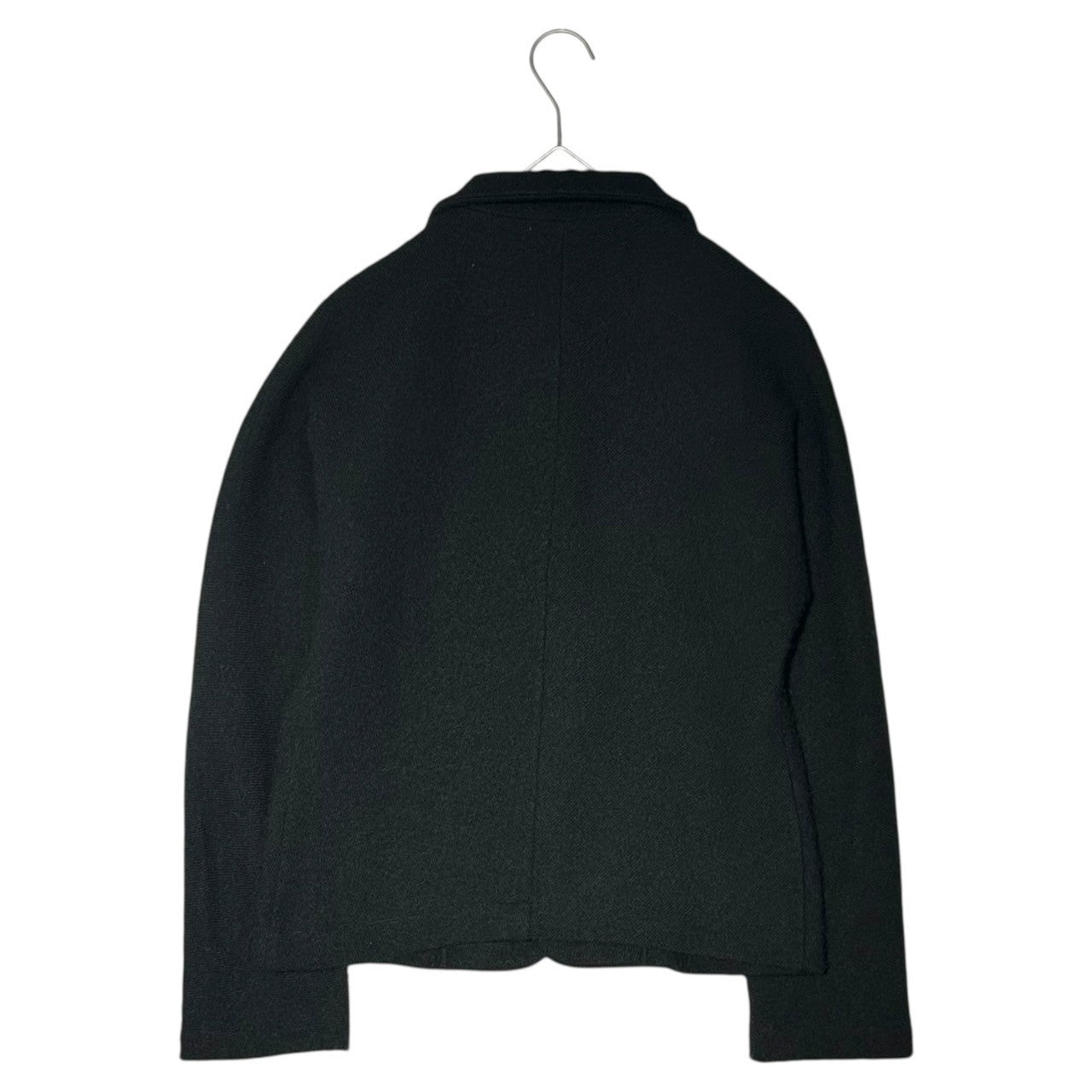tricot COMME des GARCONS(トリココムデギャルソン) 08AW Shawl Collar Wool Button Jacket ショールカラー ウール ボタン ジャケット TB-T034 FREE ブラック AD2008